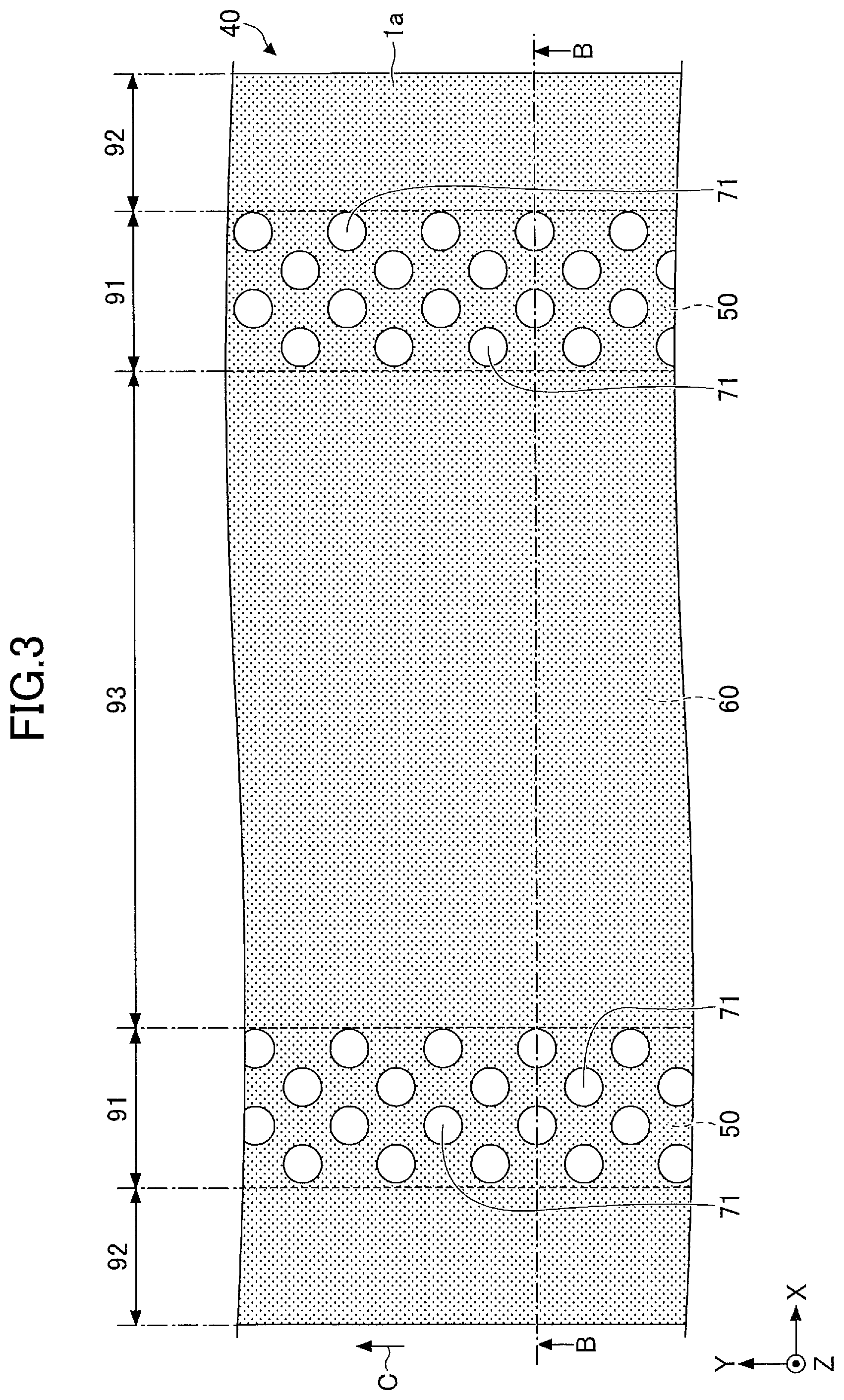 Patent US11774181 Figure 3 – Loop heat pipe with recessed top or bottom surface