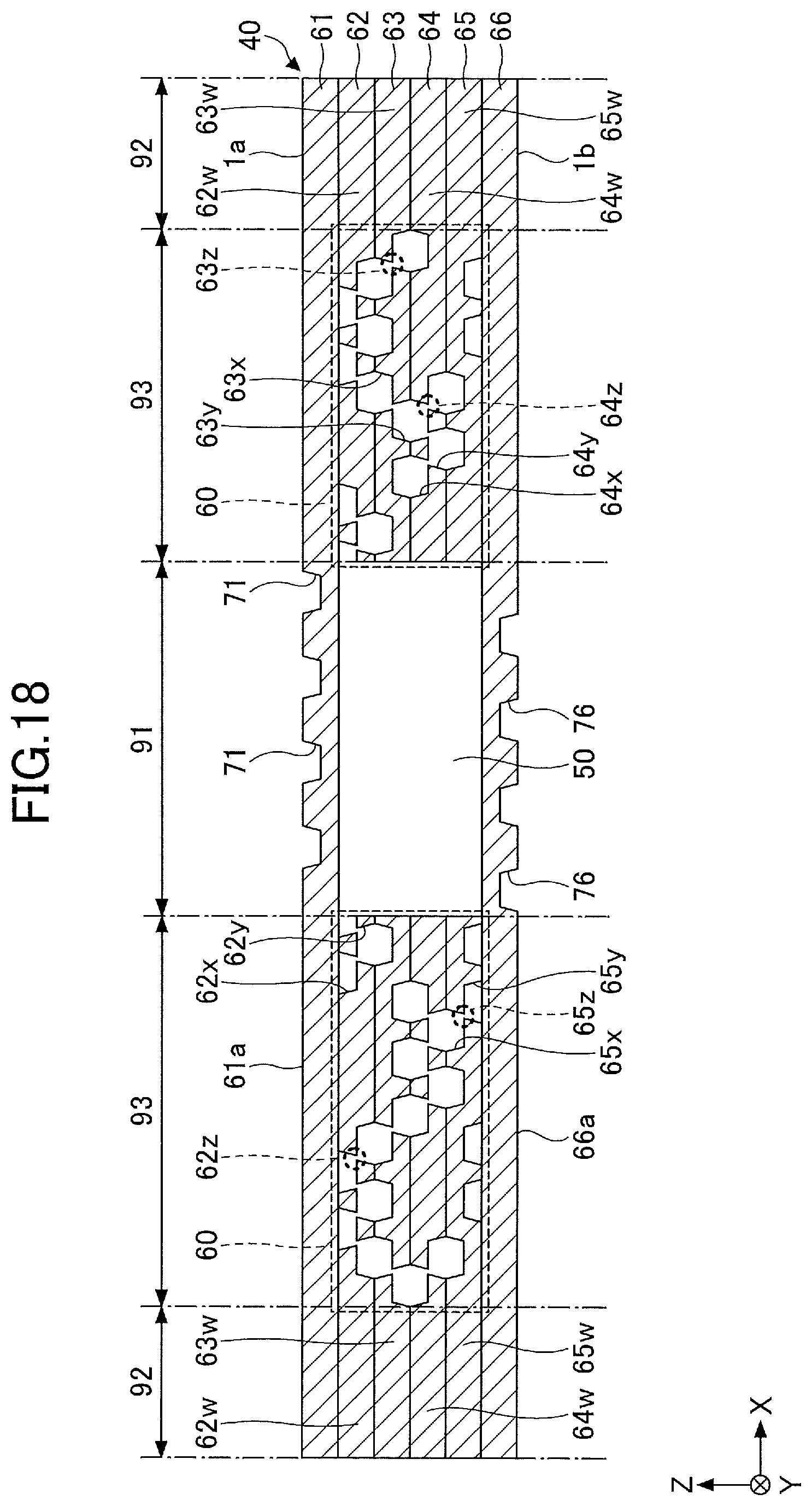 Patent US11774181 Figure 18 – Loop heat pipe with recessed top or bottom surface