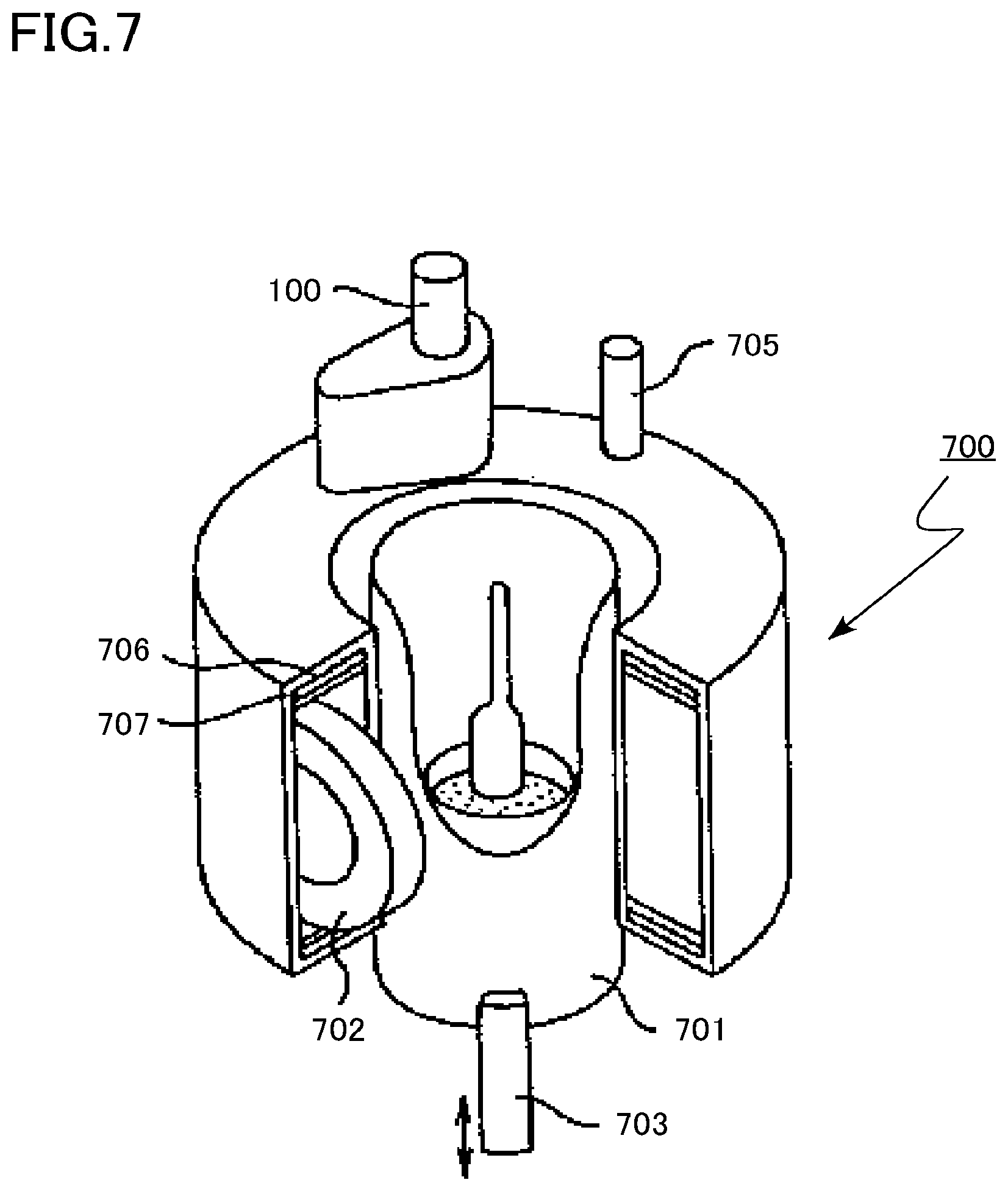 Patent US11774184 Figure 7 – Two-stage heat regenerating cryogenic refrigerator