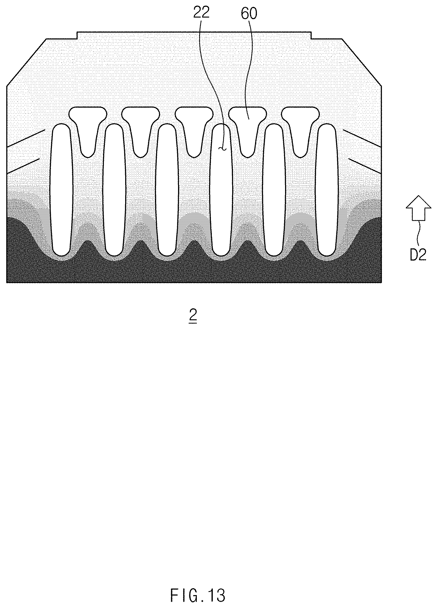 Patent US11774187 Figure 13 – Heat transfer fin of fin-tube type heat exchanger