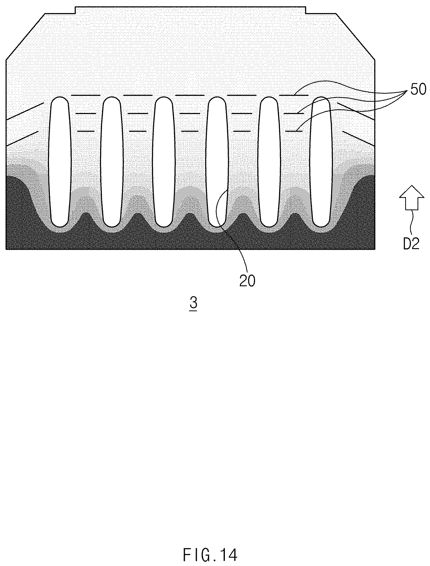 Patent US11774187 Figure 14 – Heat transfer fin of fin-tube type heat exchanger