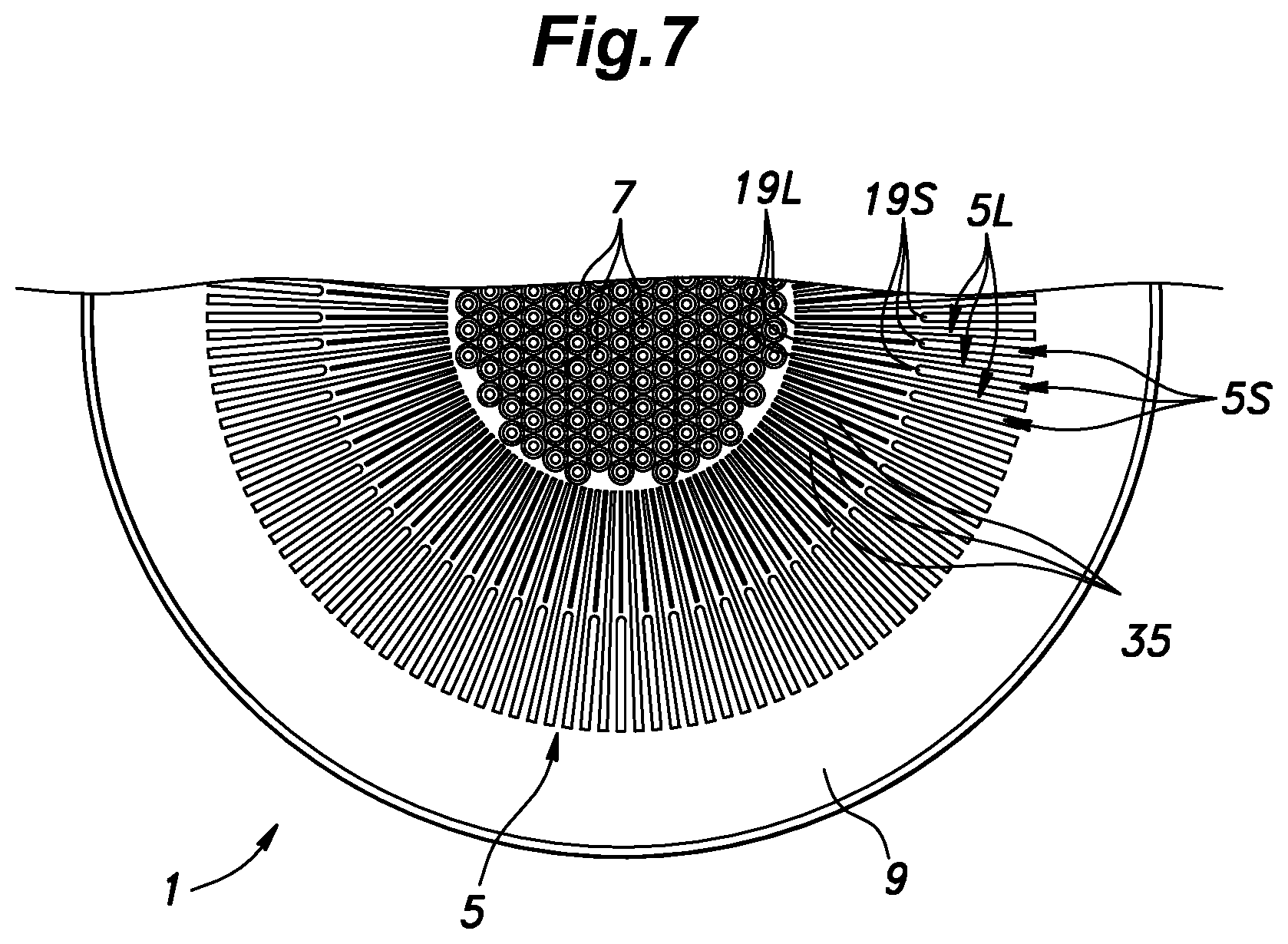Patent US11774188 Figure 7 – Heat exchanger and manufacturing method thereof
