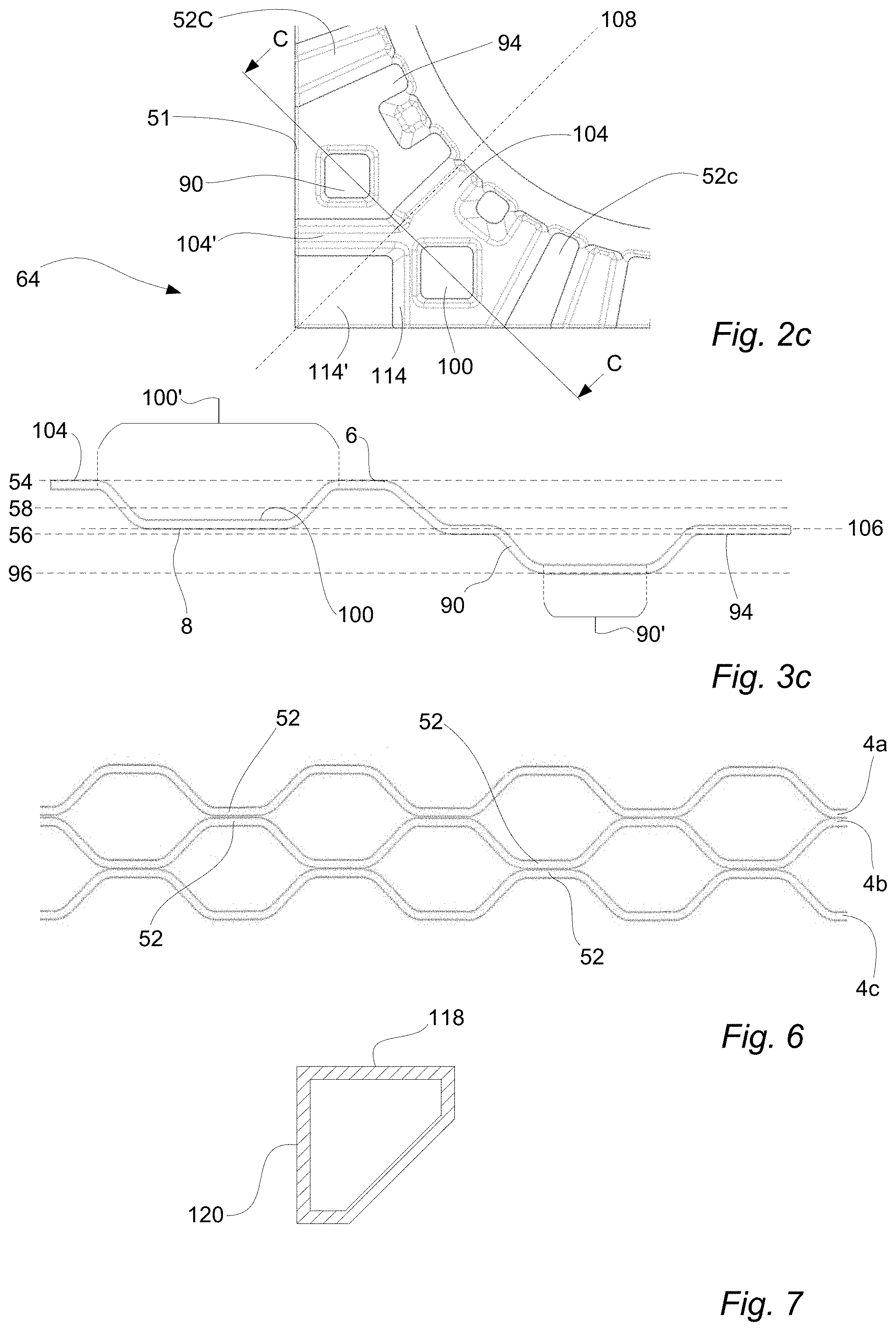 Patent US11774191 Figure 3 – Heat transfer plate and a plate pack for a heat exchanger comprising a plurality of such heat transfer plates