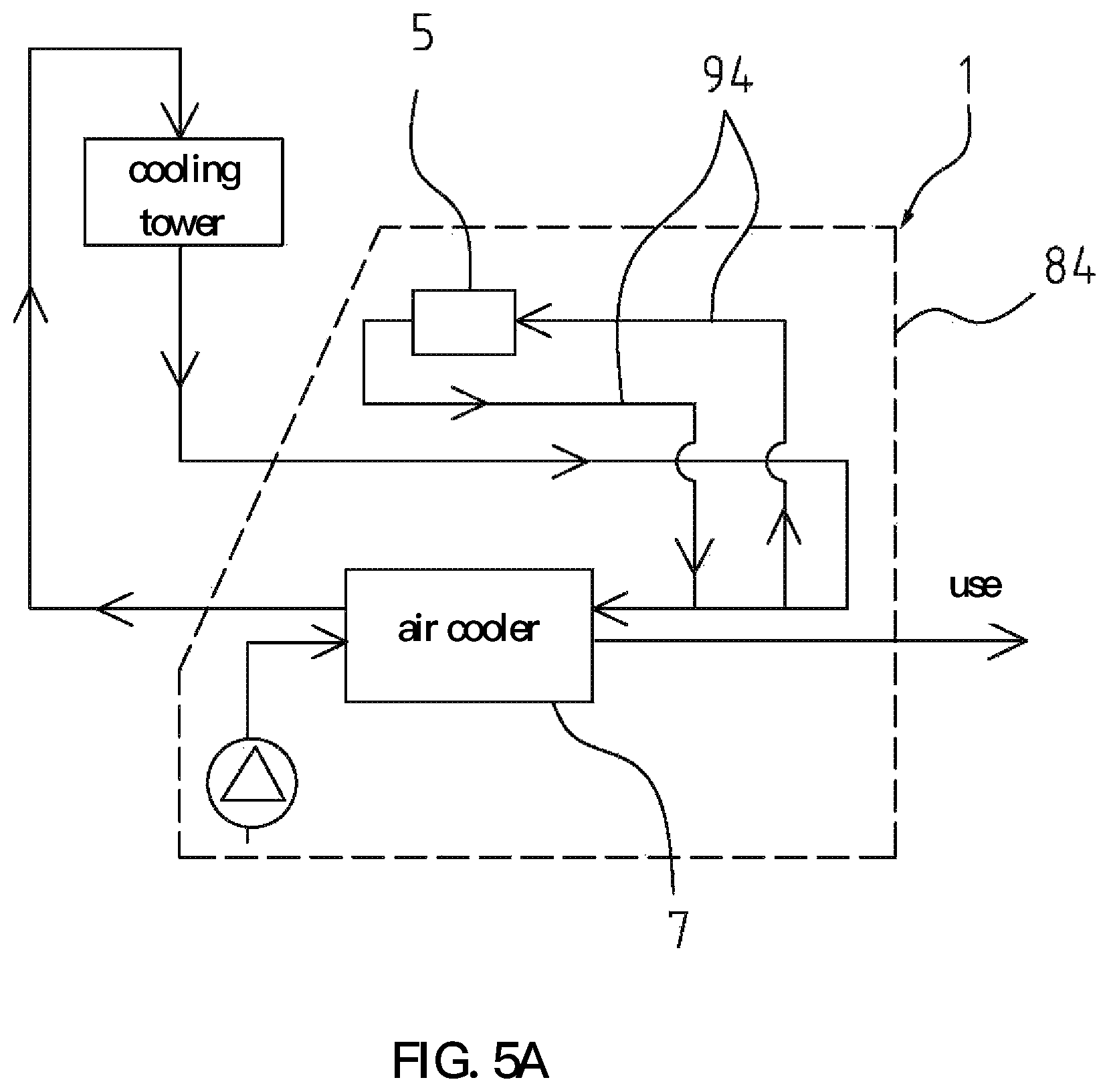Patent US11774196 Figure 8 – Heat exchange system having desired anti-scaling performance and an anti-scaling method thereof