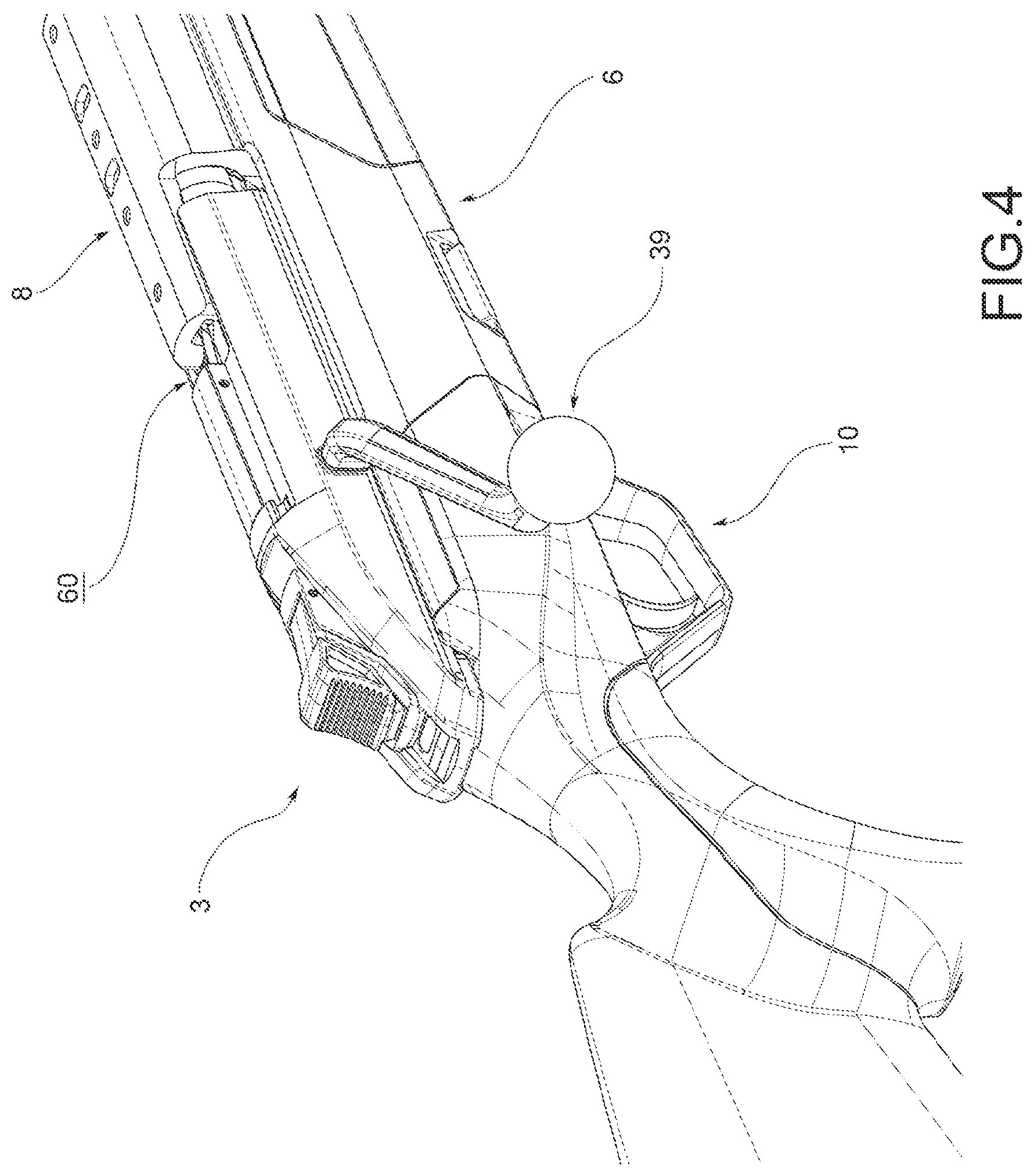 Patent US11774198 Figure 8 – Rifle with recoil group