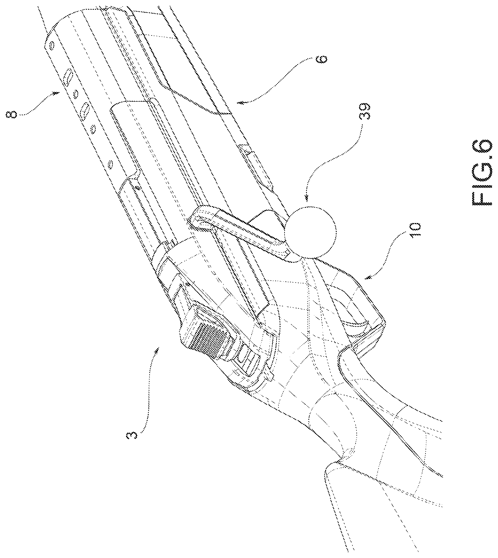 Patent US11774198 Figure 12 – Rifle with recoil group