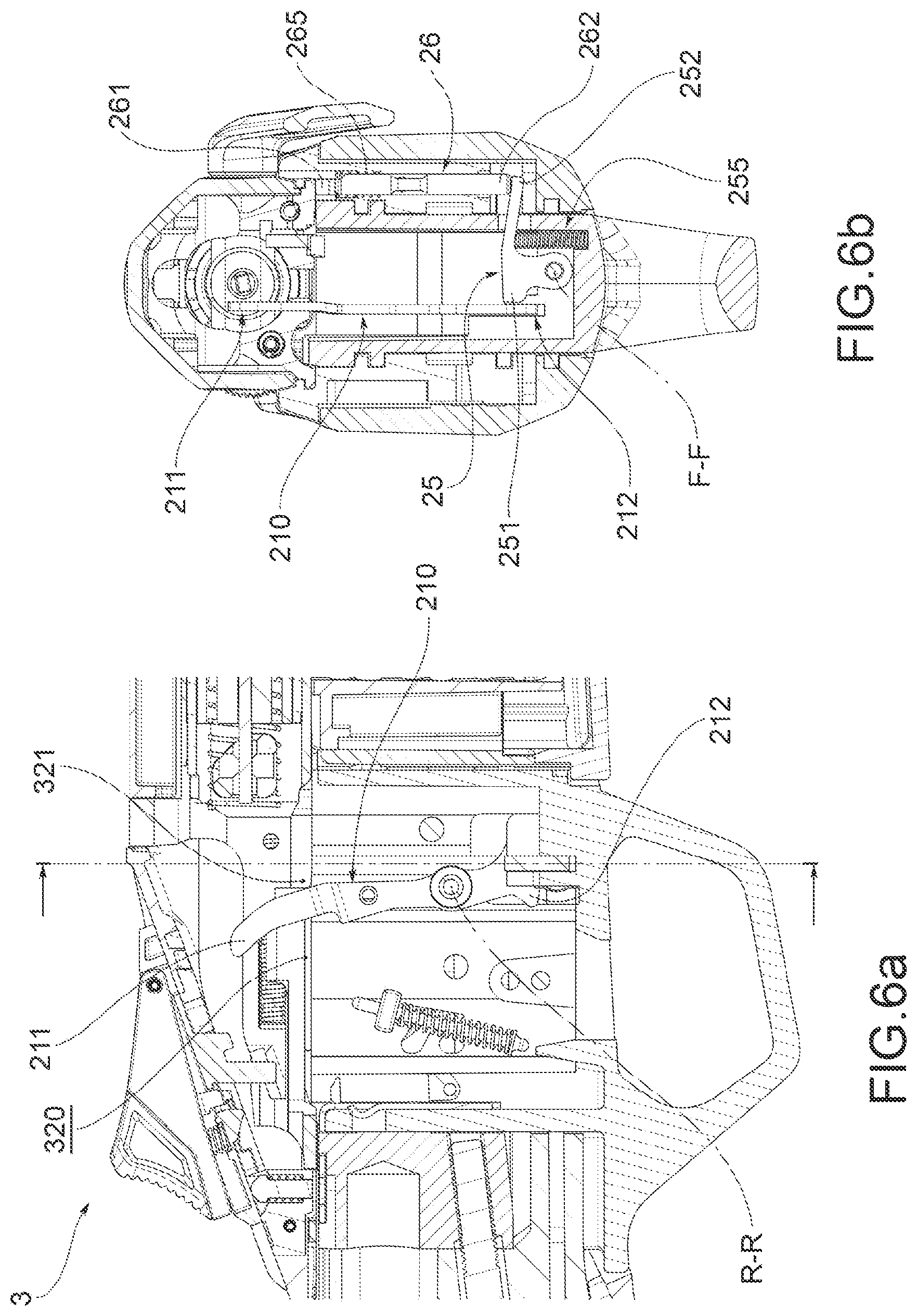Patent US11774198 Figure 13 – Rifle with recoil group