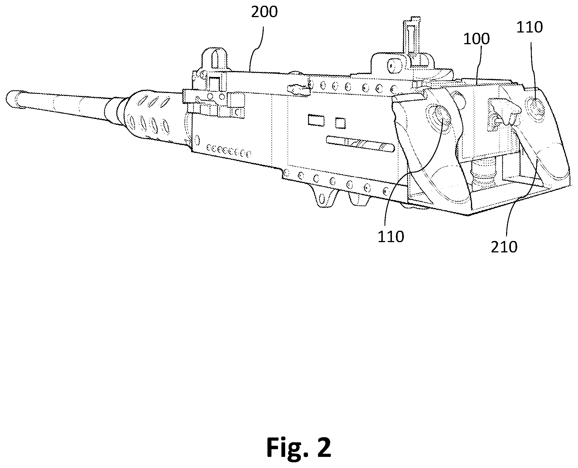 Patent US11774202 Figure 2 – Gun control unit