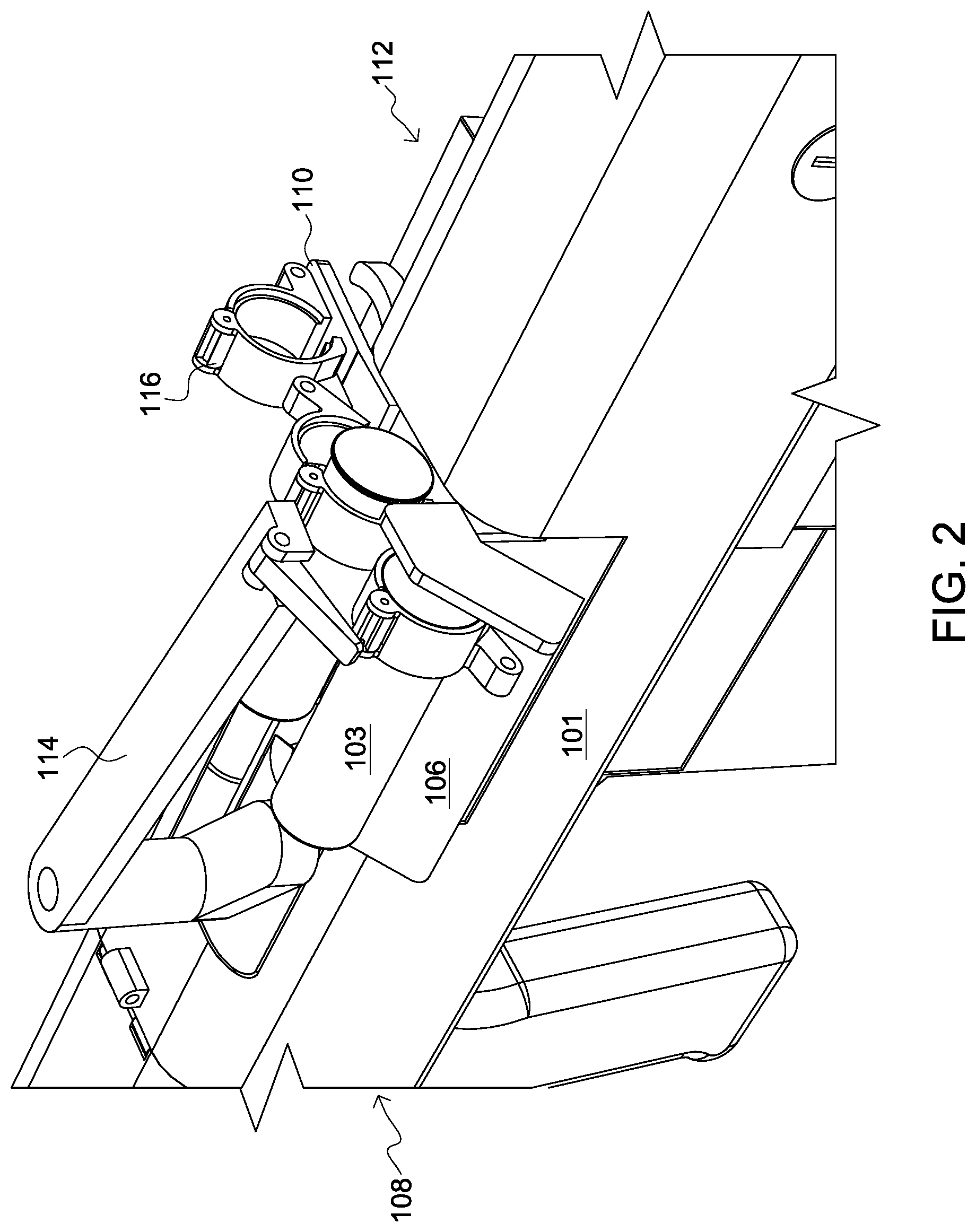 Patent US11774203 Figure 2 – Link feed assembly with links