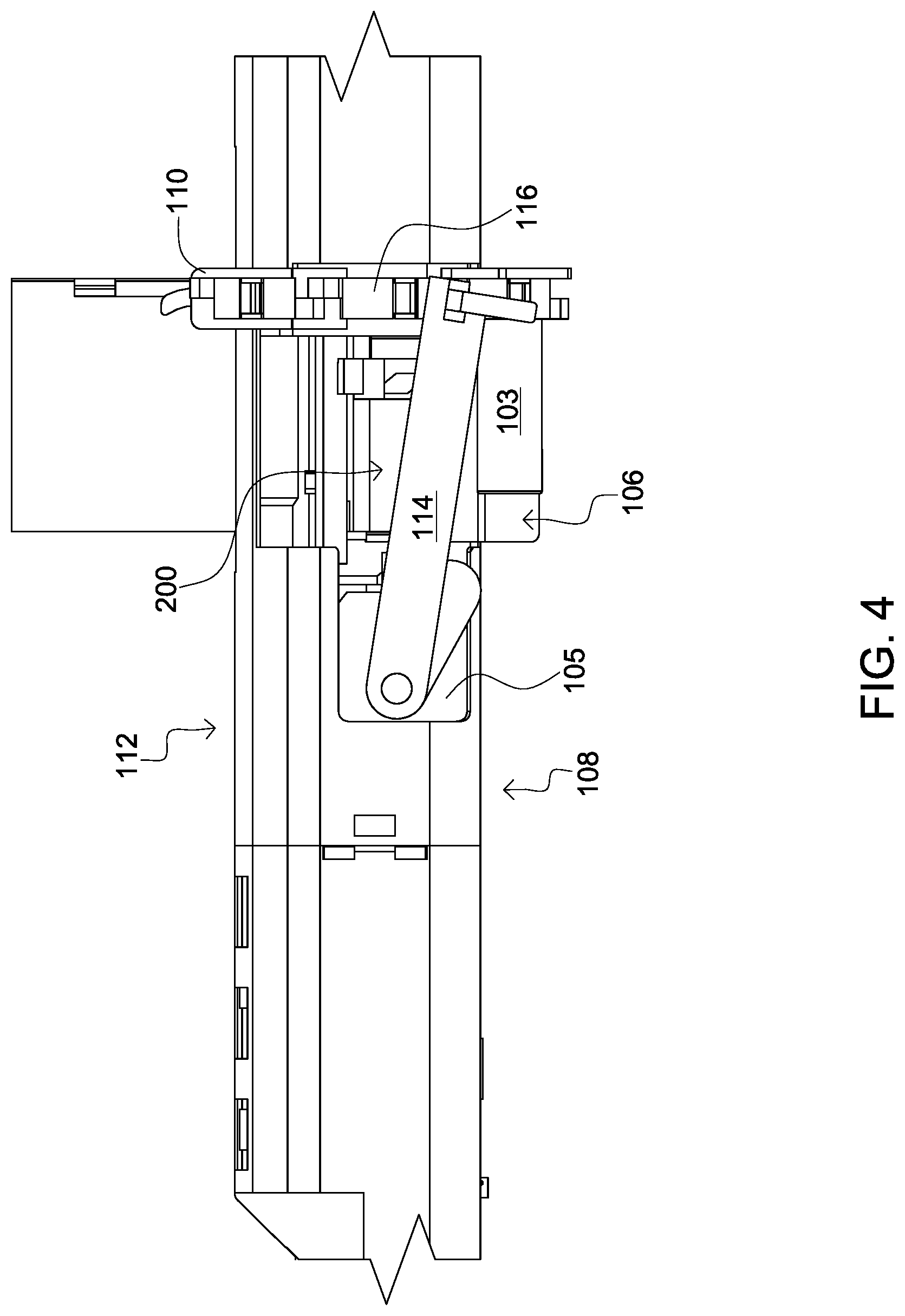 Patent US11774203 Figure 4 – Link feed assembly with links
