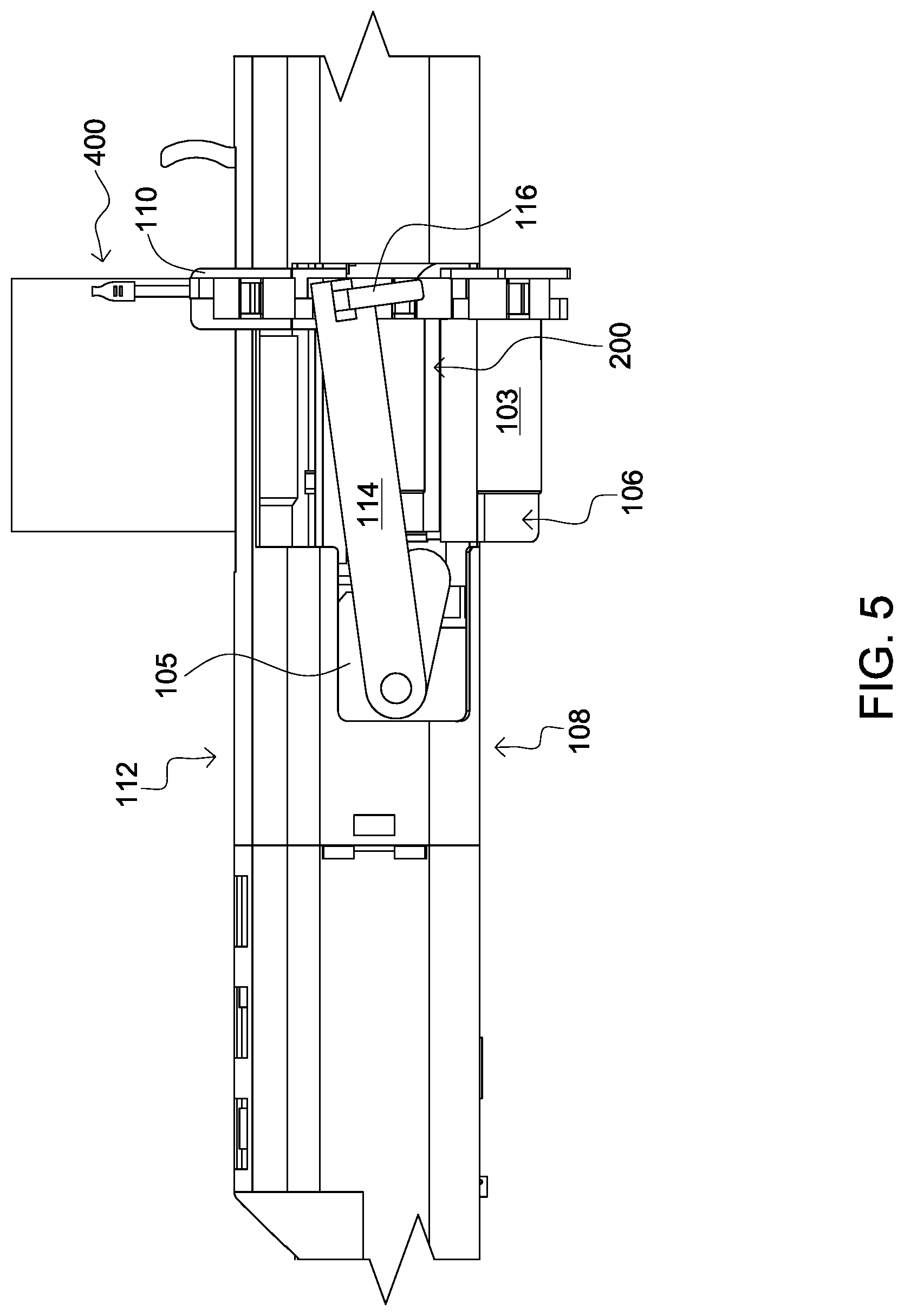 Patent US11774203 Figure 5 – Link feed assembly with links