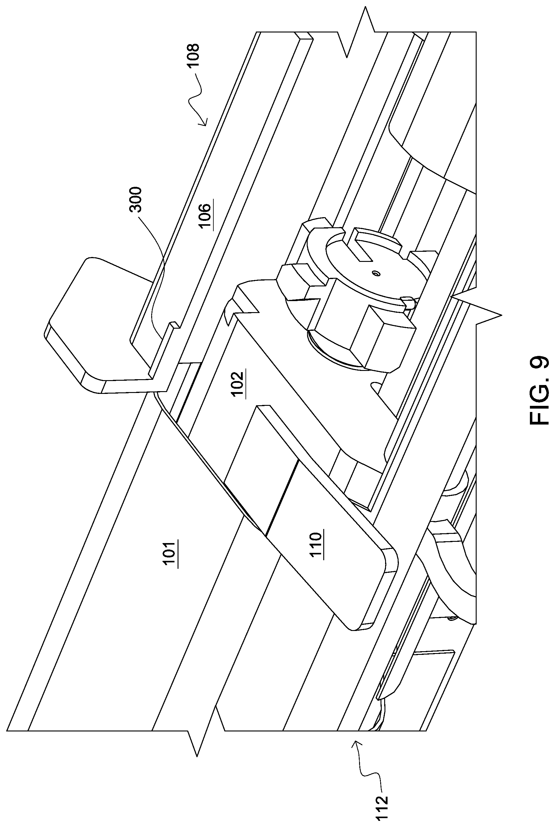 Patent US11774203 Figure 9 – Link feed assembly with links