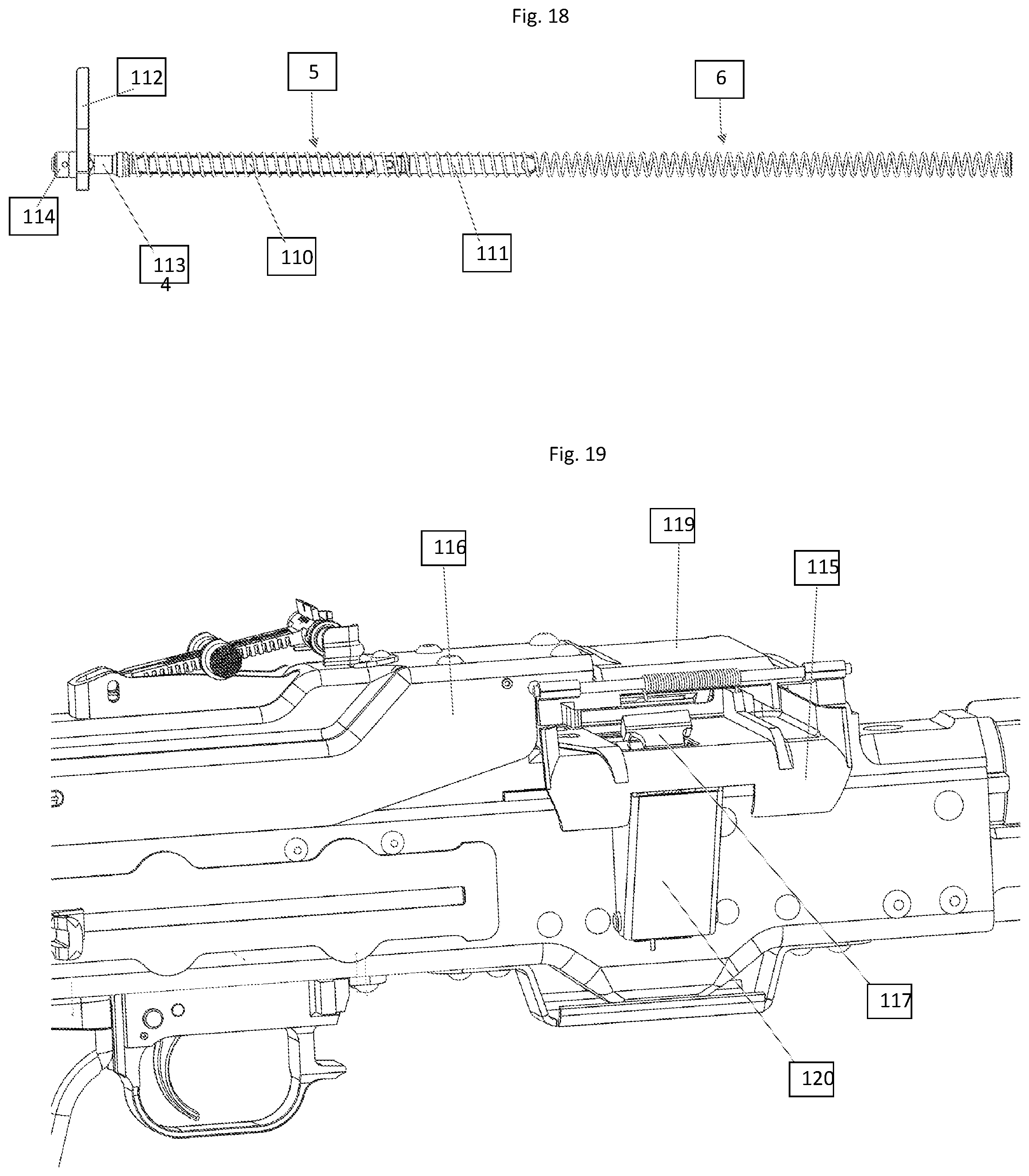 Patent US11774204 Figure 6 – Machine gun infantry “KT-7.62”