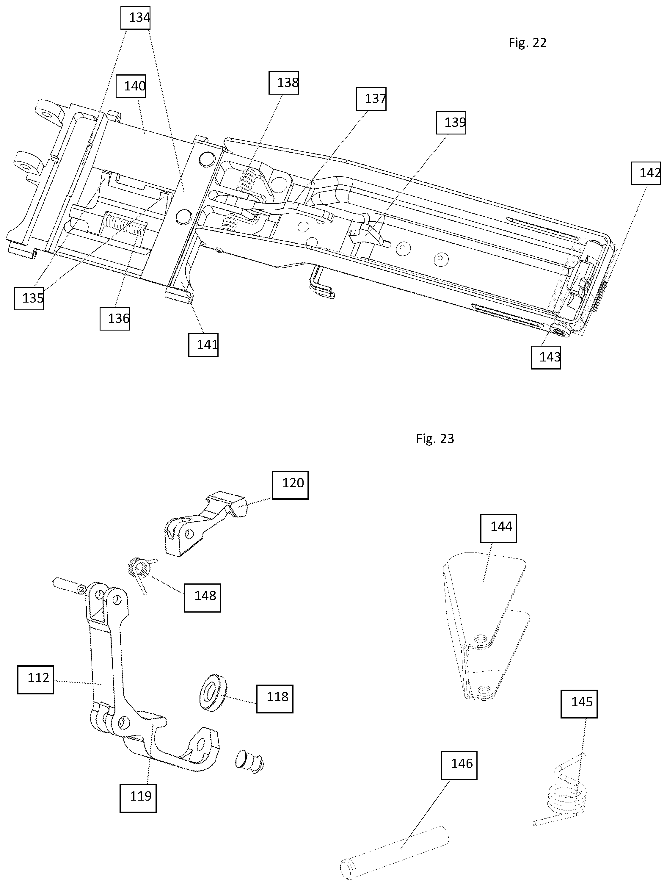 Patent US11774204 Figure 8 – Machine gun infantry “KT-7.62”