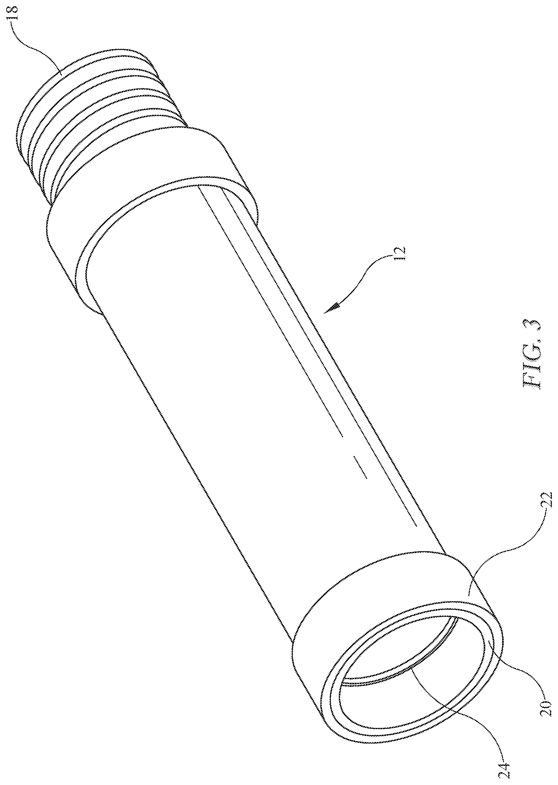 Patent US11774207 Figure 3 – Paintball gun barrel system