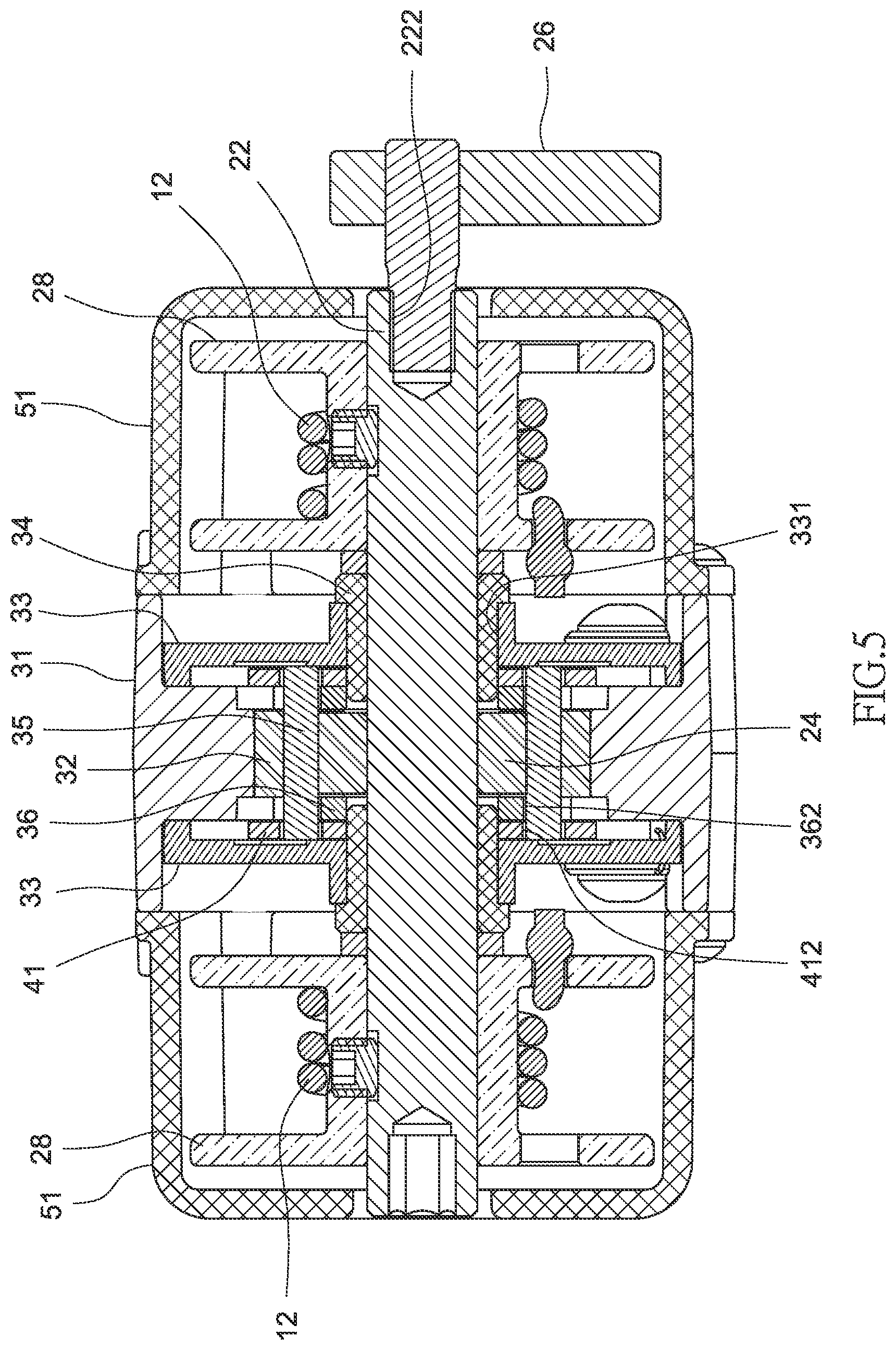 Patent US11774210 Figure 5 – Silent cocking device for a crossbow