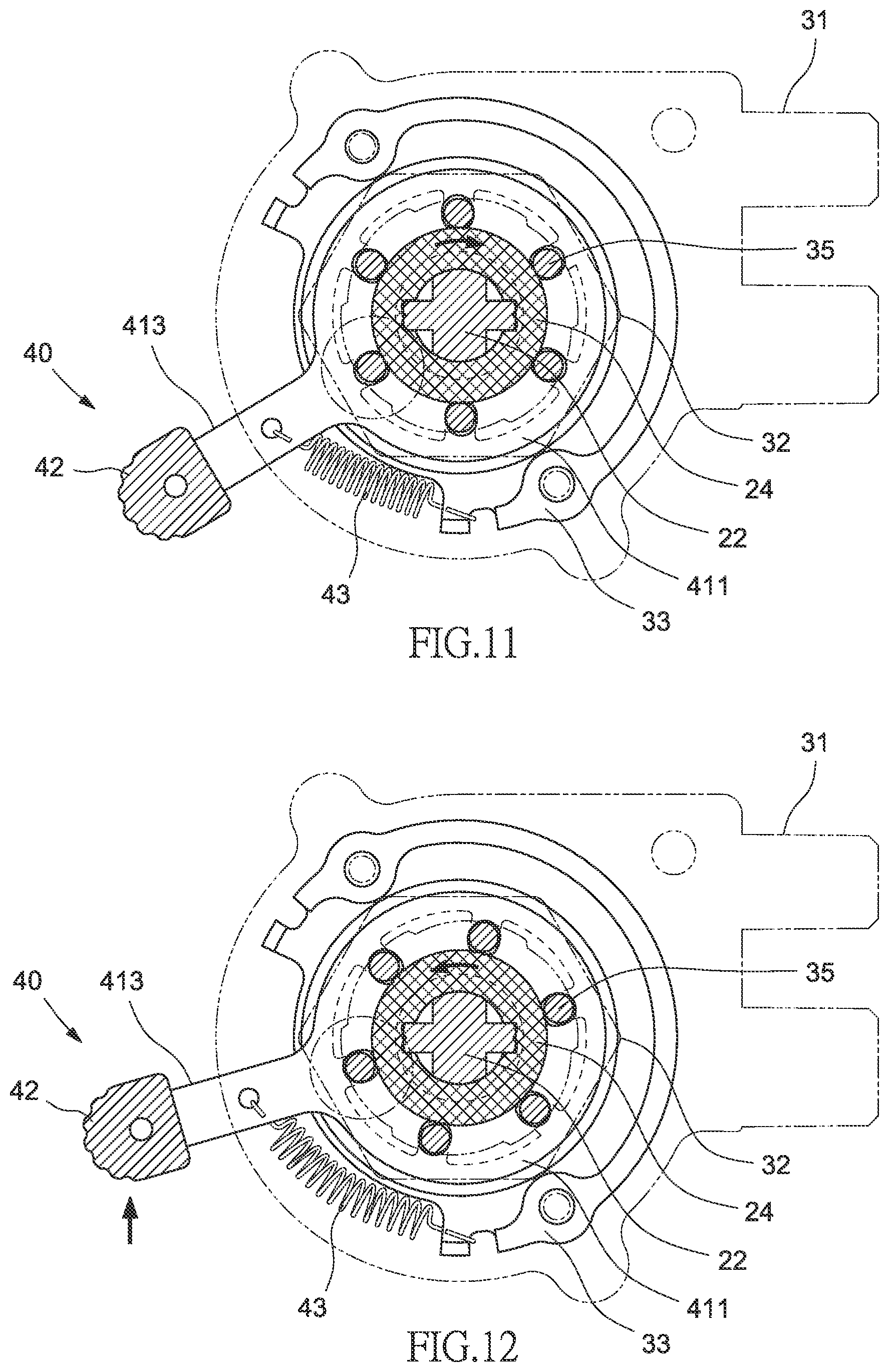 Patent US11774210 Figure 9 – Silent cocking device for a crossbow