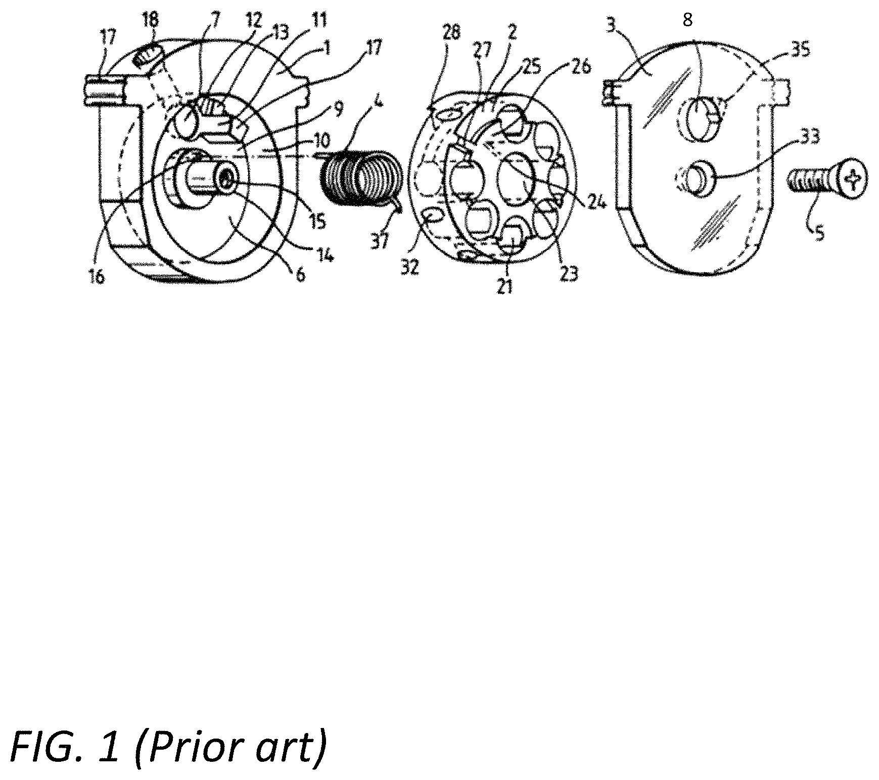 Patent US11774211 Figure 1 – Airgun magazine