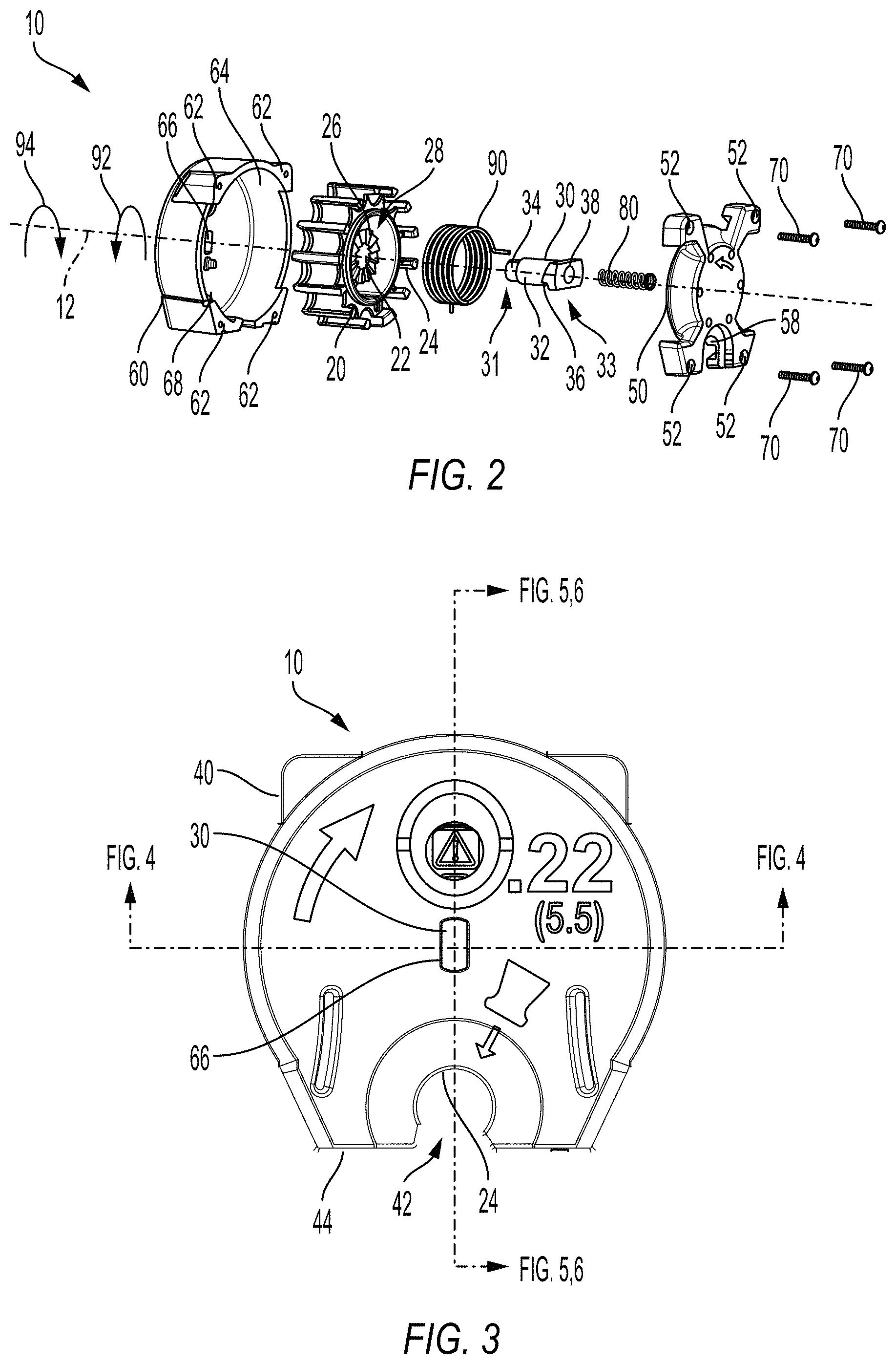 Patent US11774211 Figure 2 – Airgun magazine
