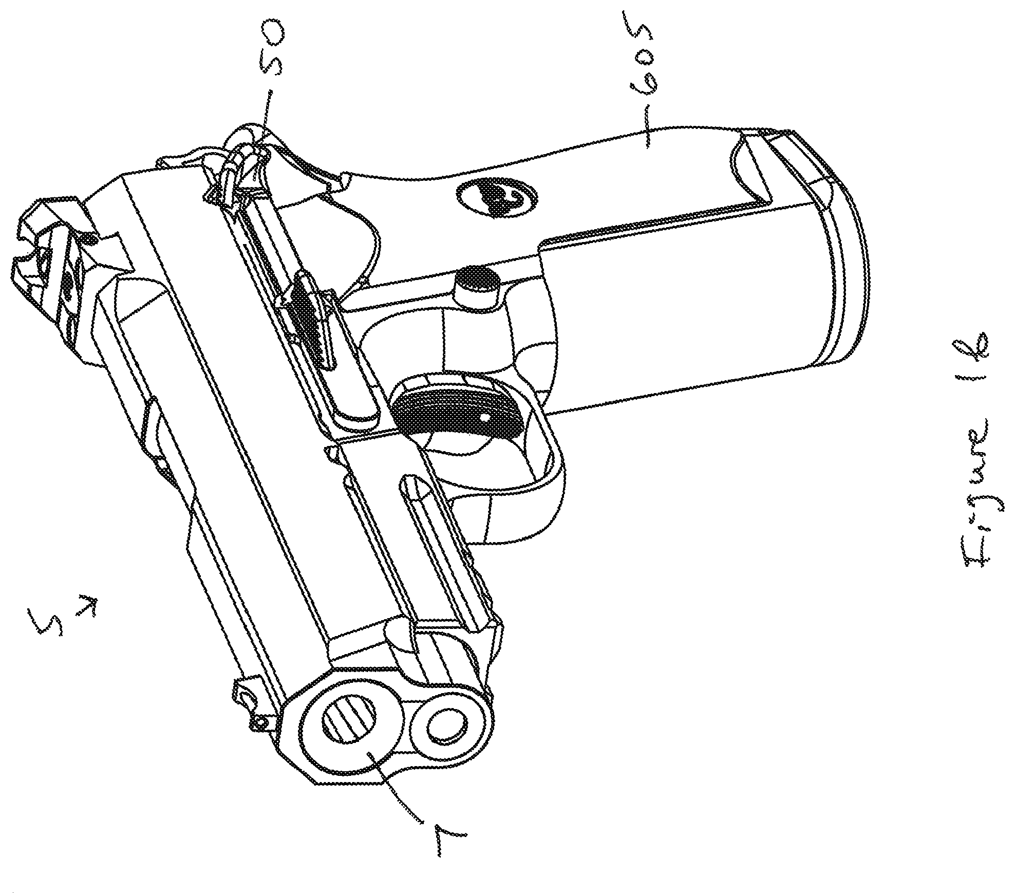 Patent US11774212 Figure 2 – Handgun