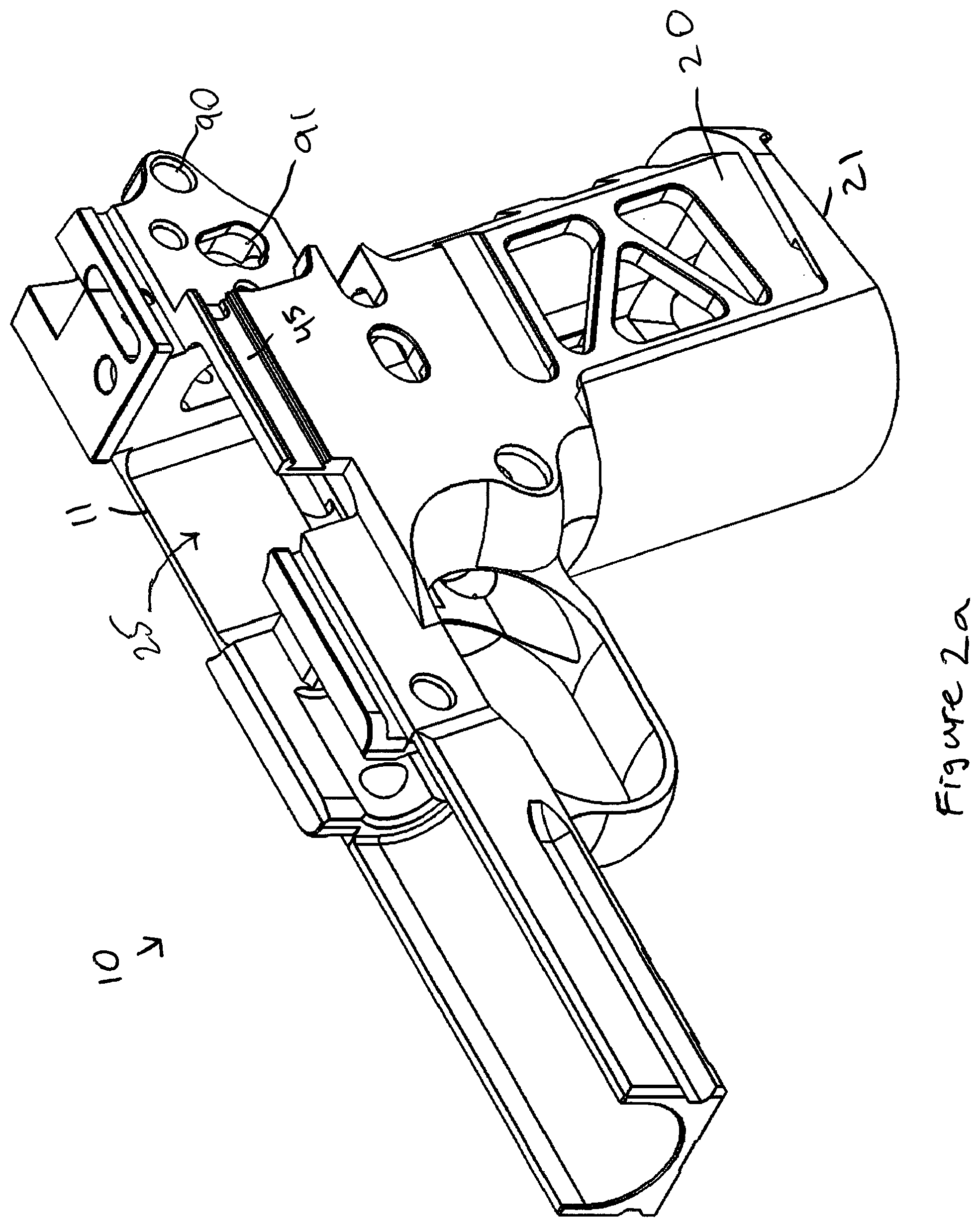 Patent US11774212 Figure 3 – Handgun