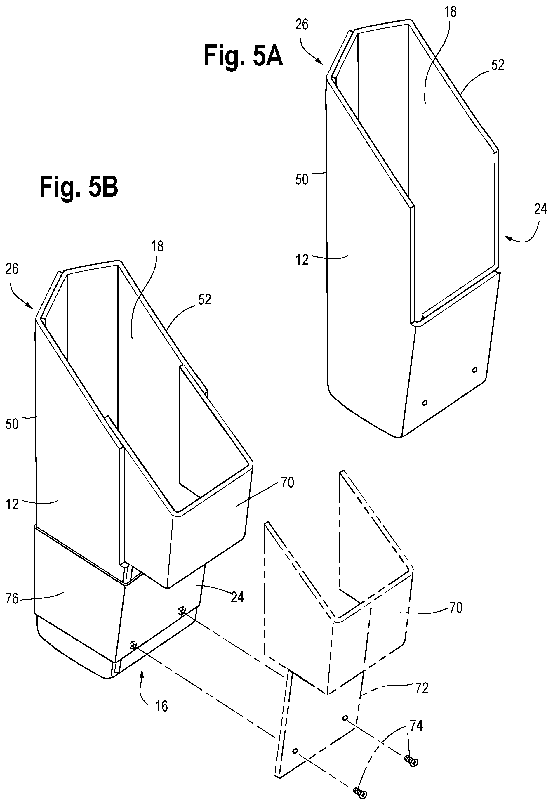Patent US11774213 Figure 5 – Firearm holster