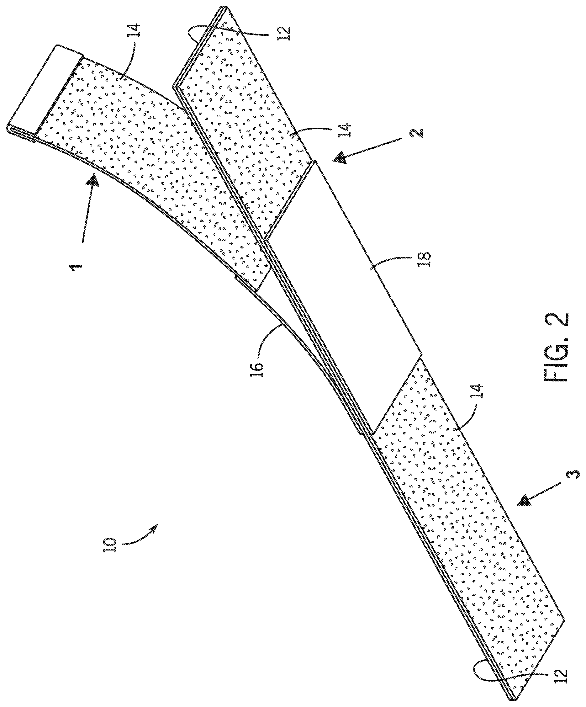 Patent US11774214 Figure 2 – Accessory retaining strap