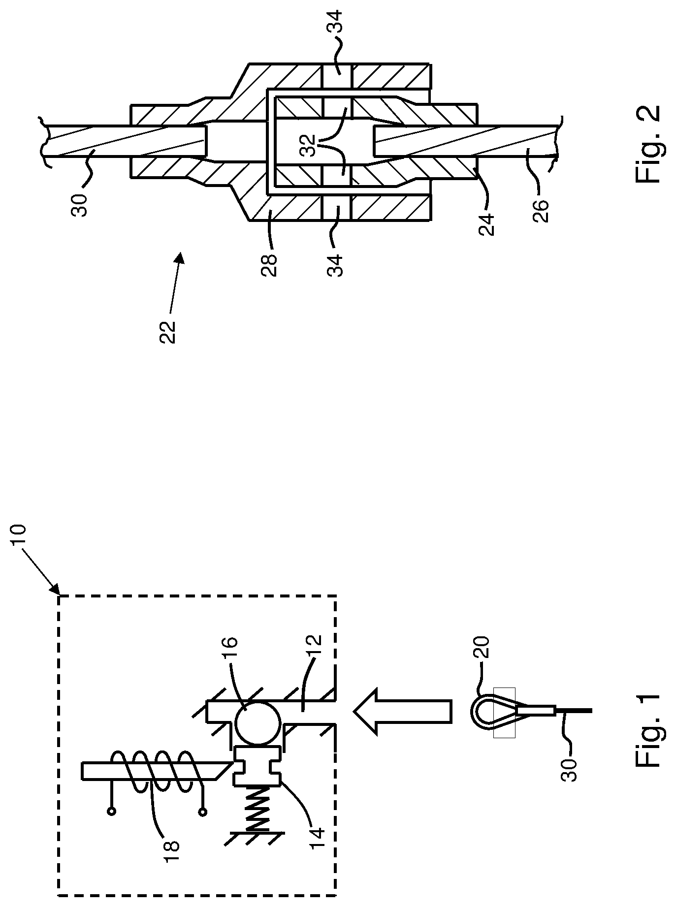 Patent US11774215 Figure 1 – Shear wire adaptor kit