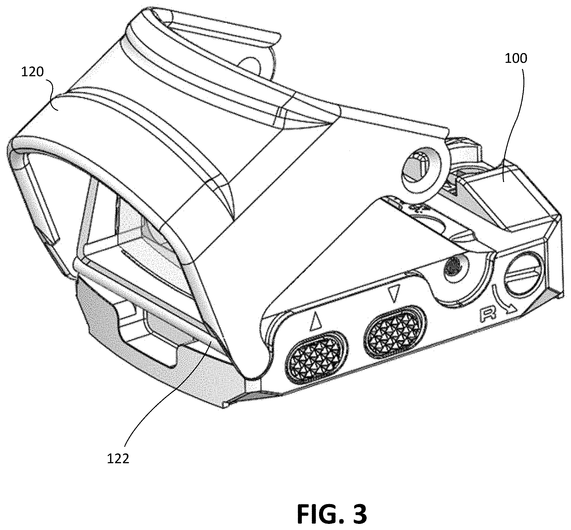 Patent US11774217 Figure 3 – Reflex sight having modular hood
