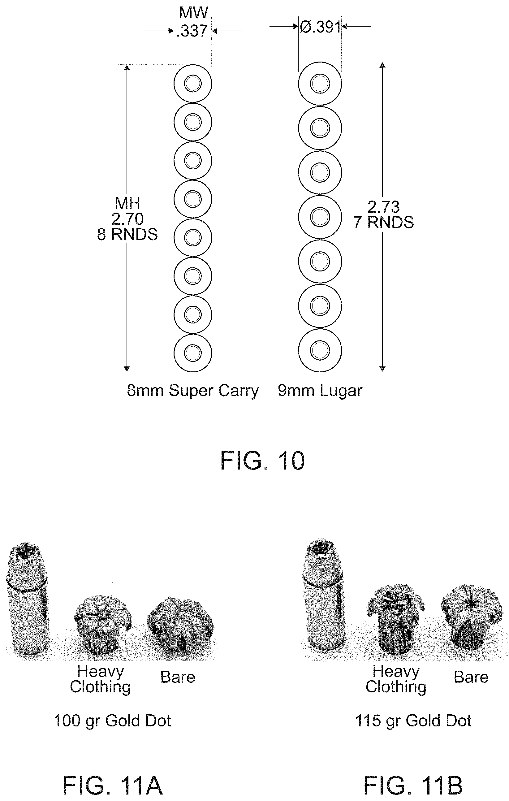Patent US11774221 Figure 6 – Handgun cartridge