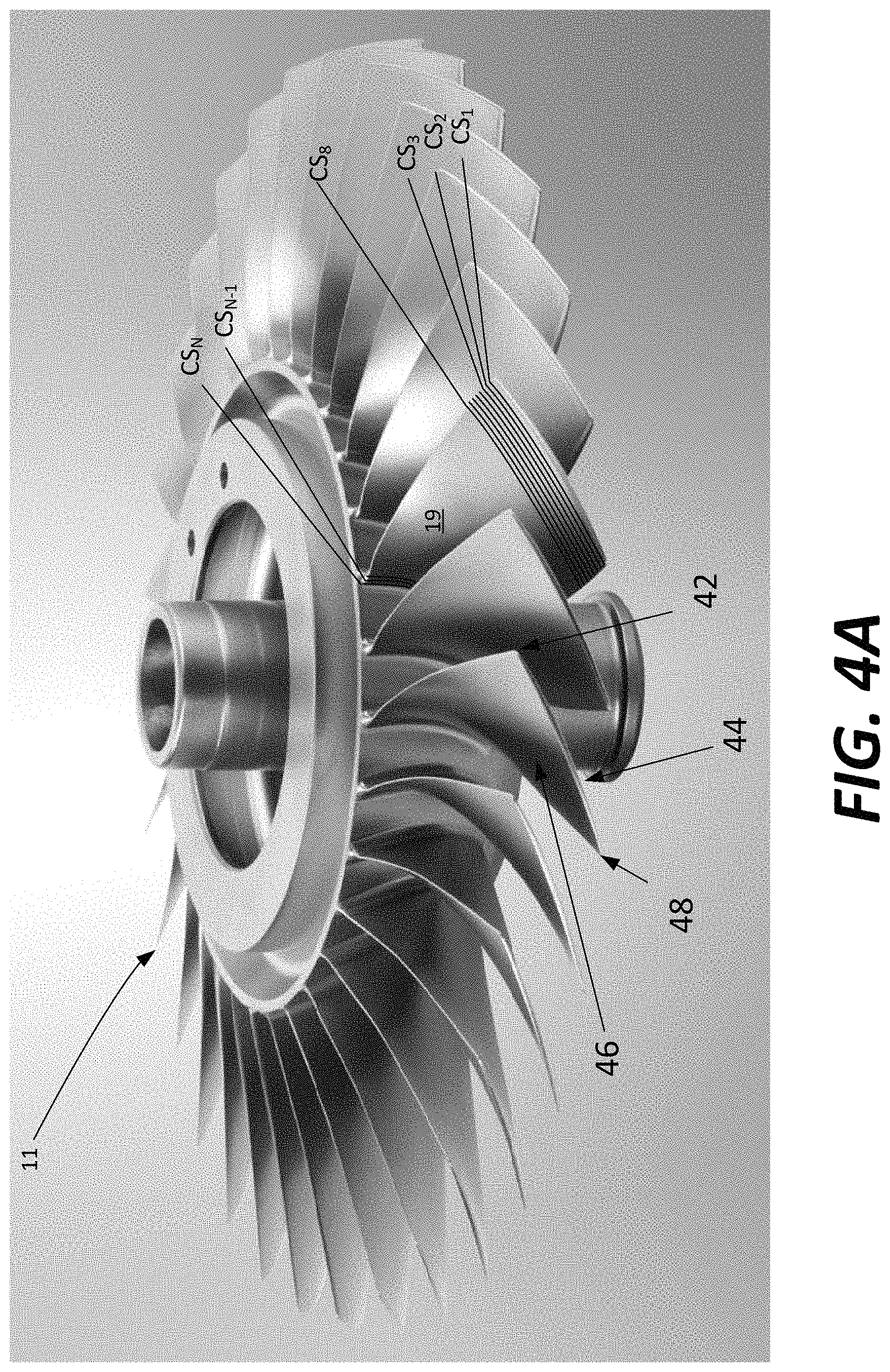 Patent US11774226 Figure 5 – Scanning path segmentation of workpiece
