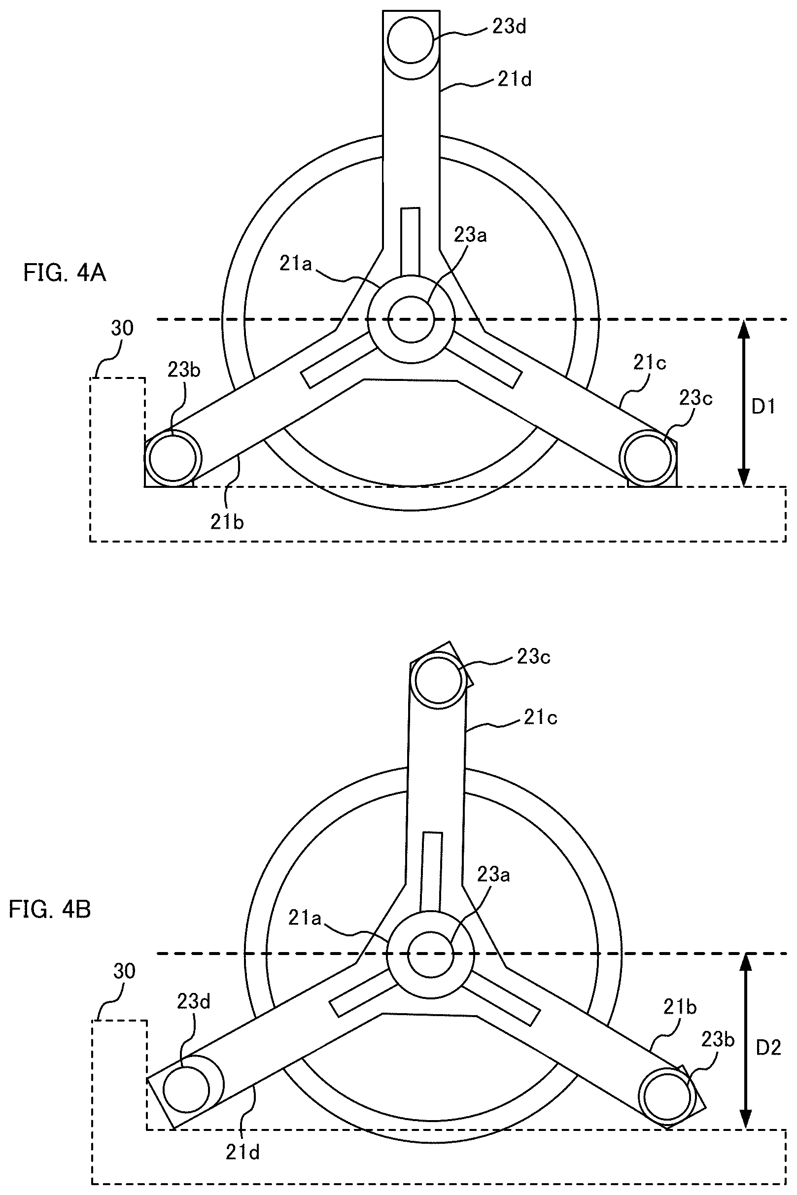 Patent US11774227 Figure 4 – Inspection gauge for coordinate measuring apparatus and abnormality determination method