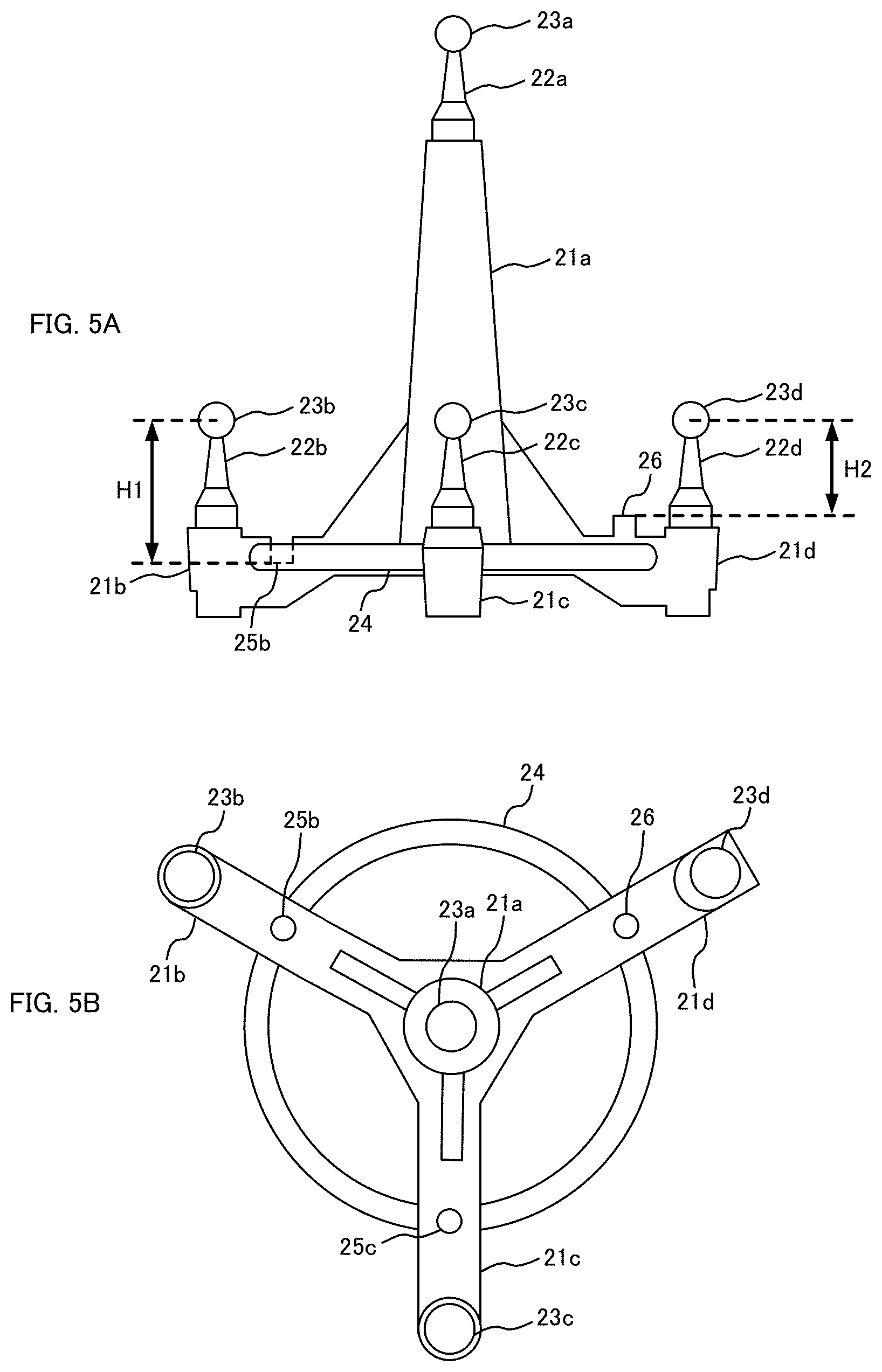 Patent US11774227 Figure 5 – Inspection gauge for coordinate measuring apparatus and abnormality determination method