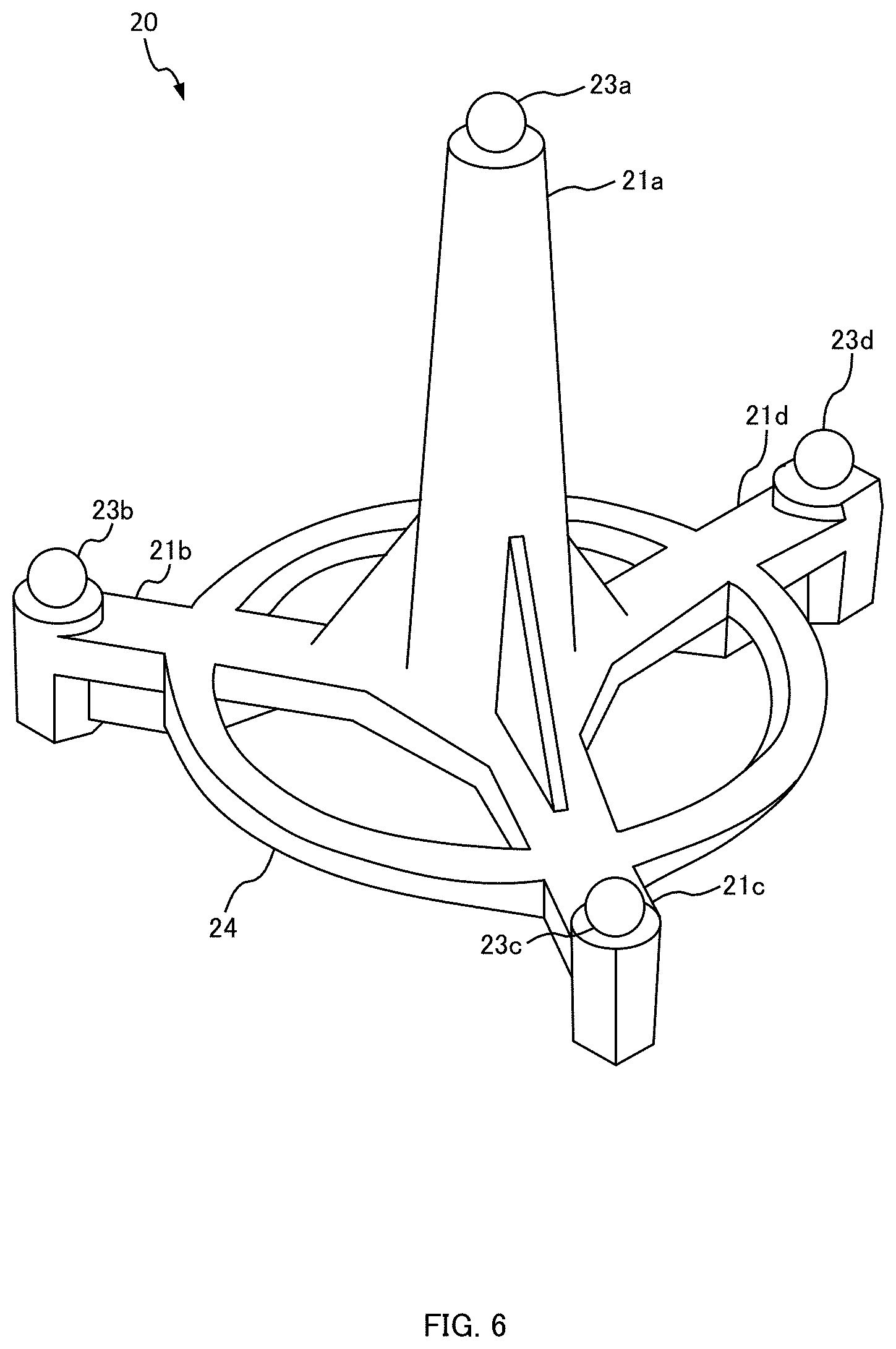 Patent US11774227 Figure 6 – Inspection gauge for coordinate measuring apparatus and abnormality determination method