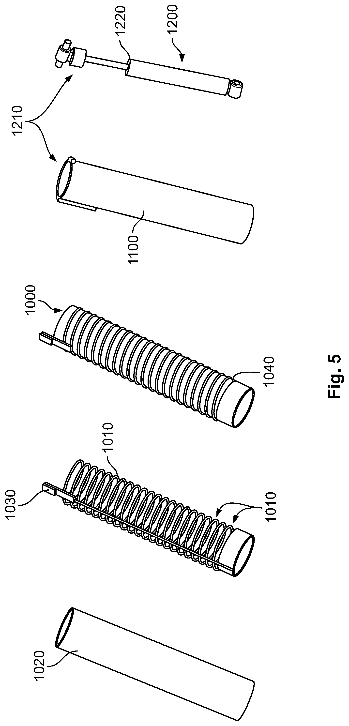 Patent US11774229 Figure 4 – Eddy current sensor device for measuring a linear displacement