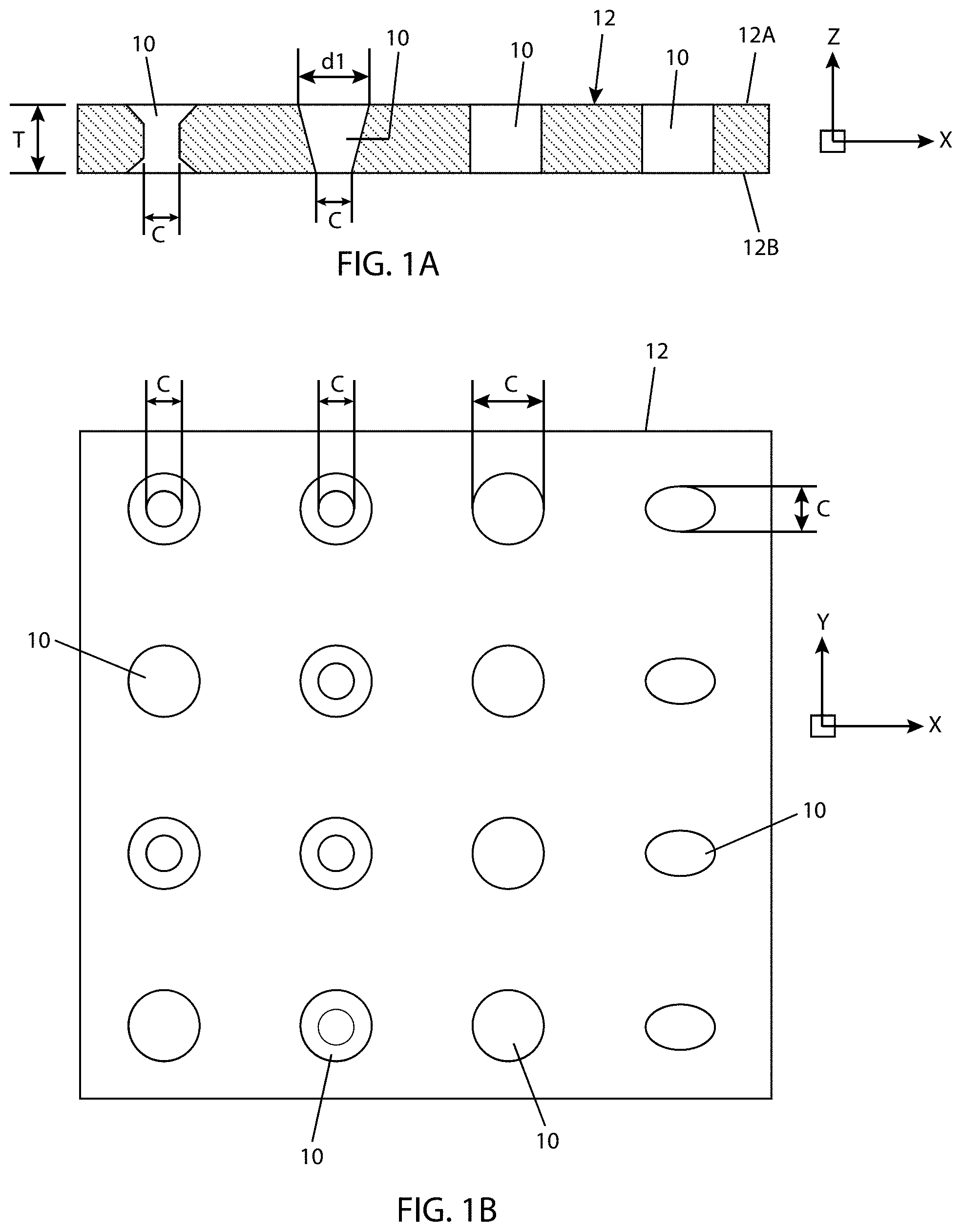 Patent US11774233 Figure 1 – Method and system for measuring geometric parameters of through holes