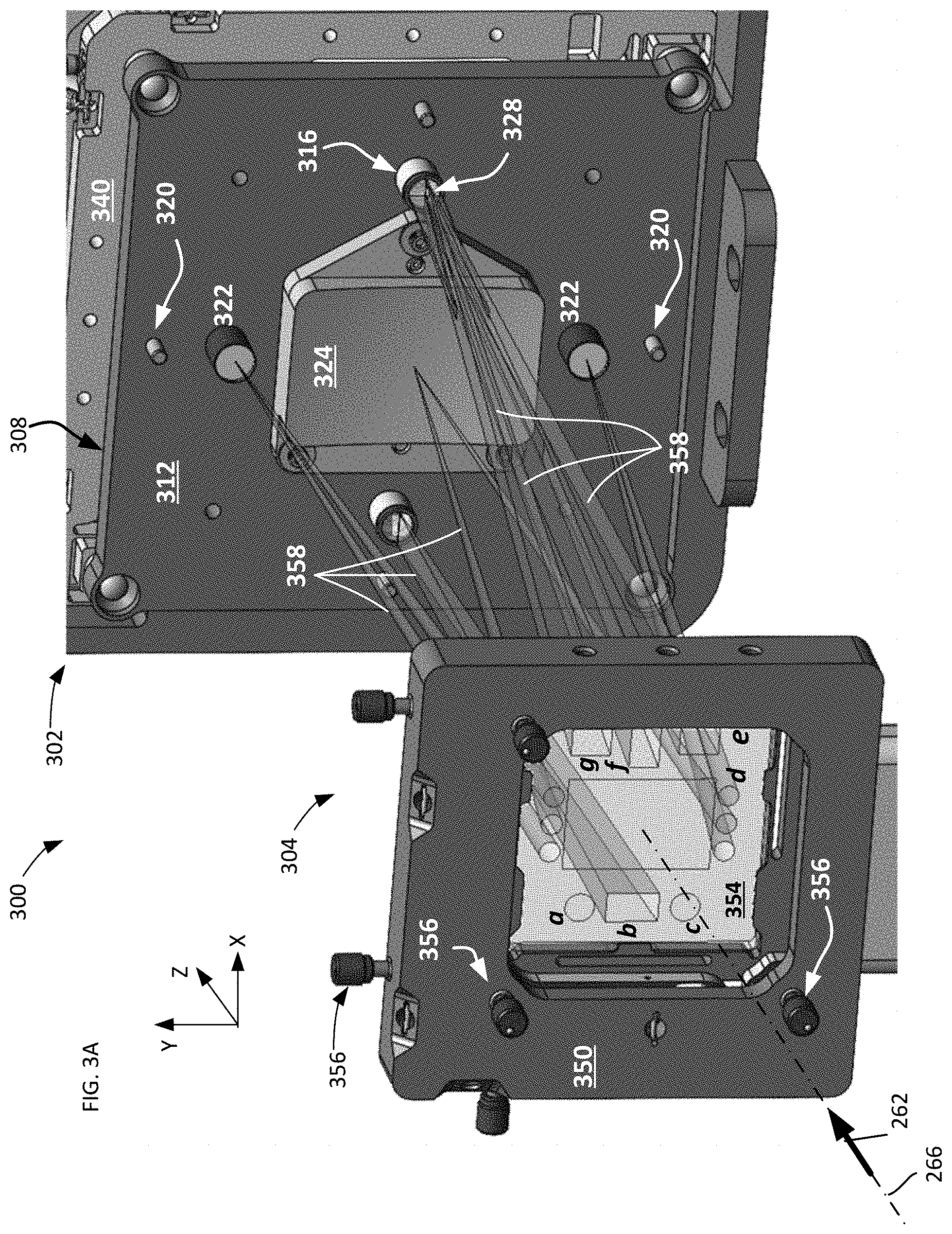 Patent US11774236 Figure 4 – Alignment of a measurement optical system and a sample under test