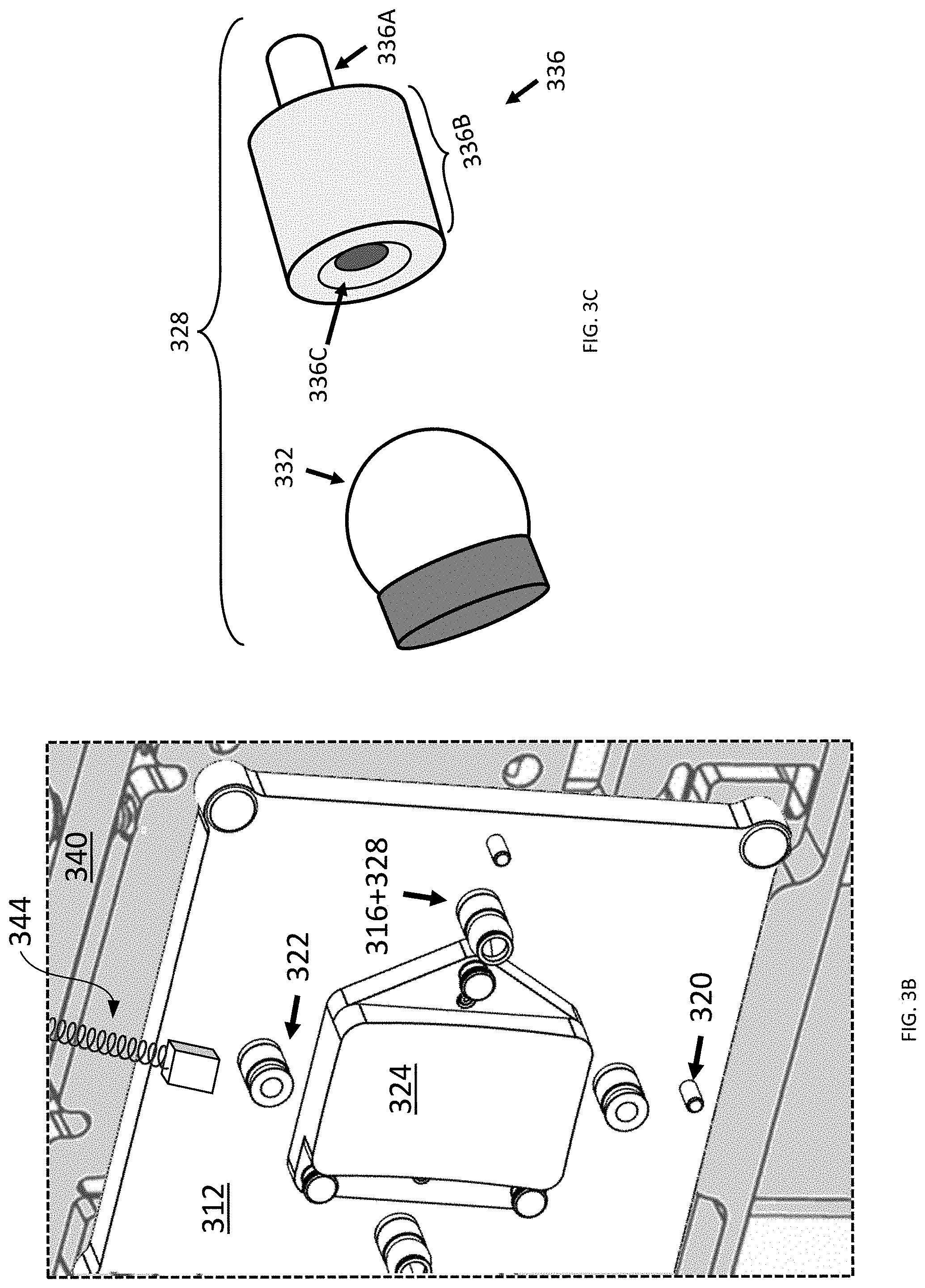 Patent US11774236 Figure 5 – Alignment of a measurement optical system and a sample under test
