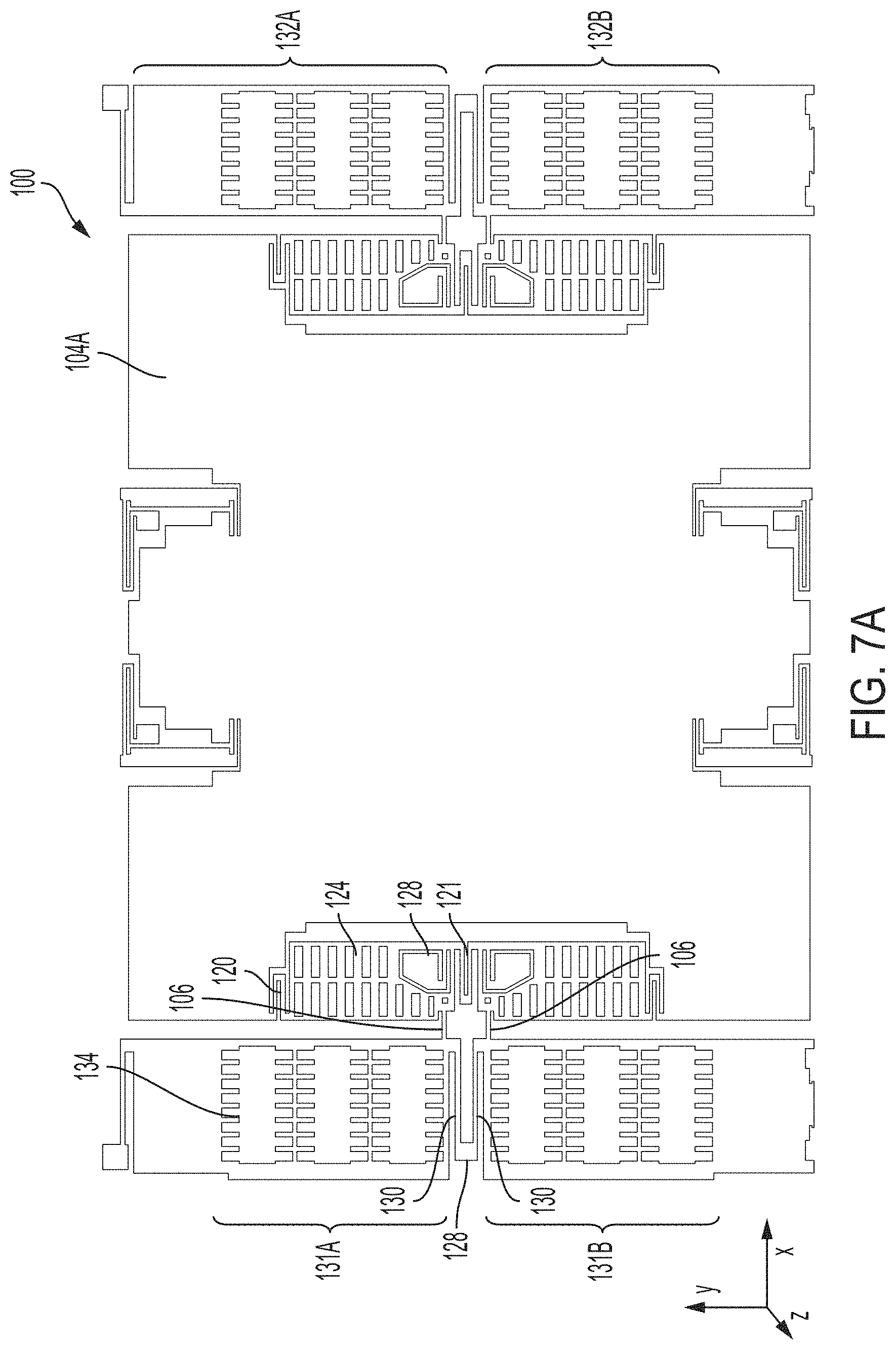 Patent US11774244 Figure 12 – 3-axis gyroscope with rotational vibration rejection