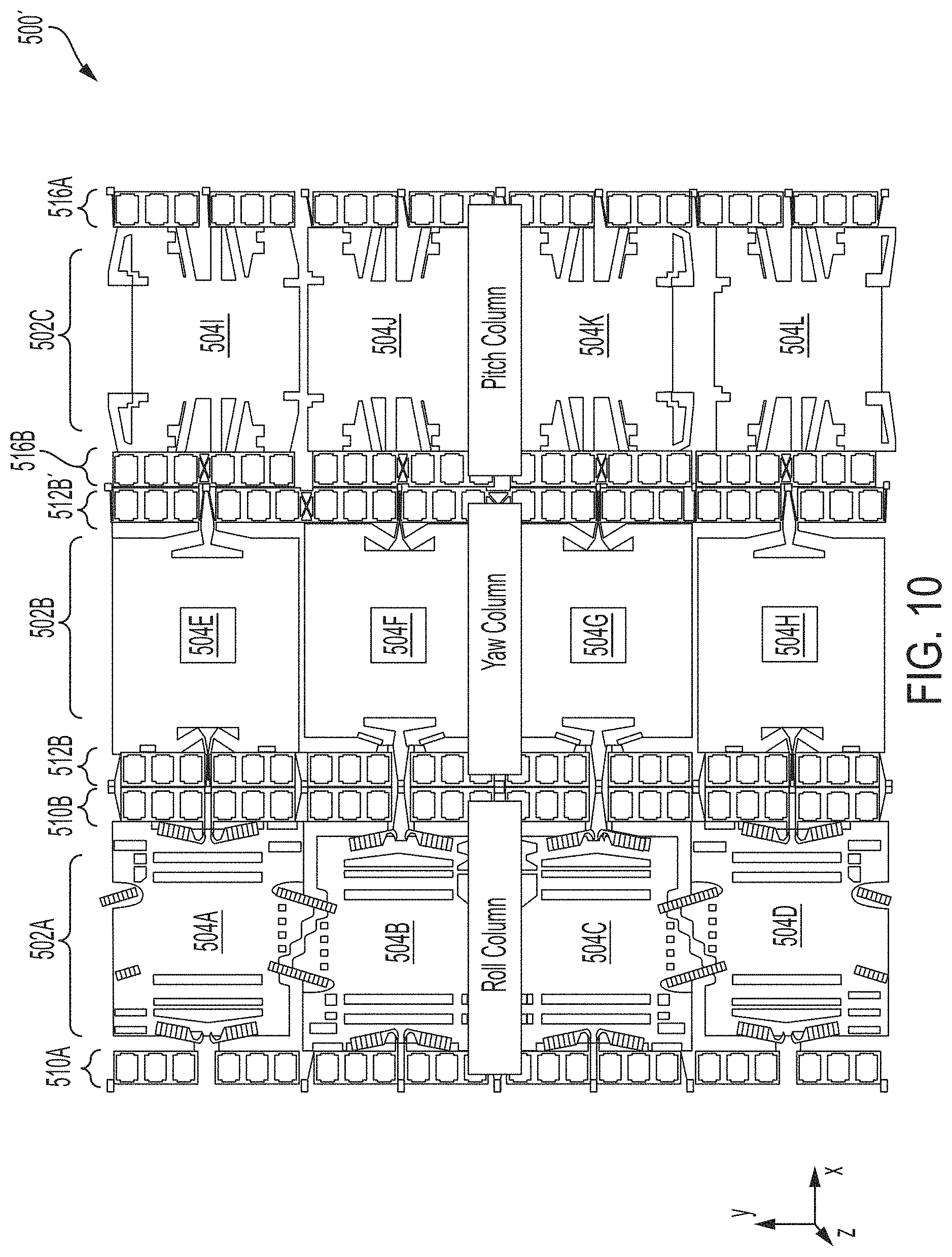 Patent US11774244 Figure 19 – 3-axis gyroscope with rotational vibration rejection