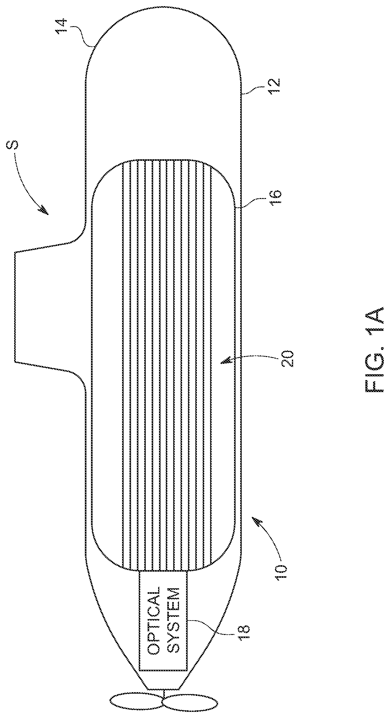 Patent US11774245 Figure 1 – Vehicle hull with interferometric fiber-optic gyroscope