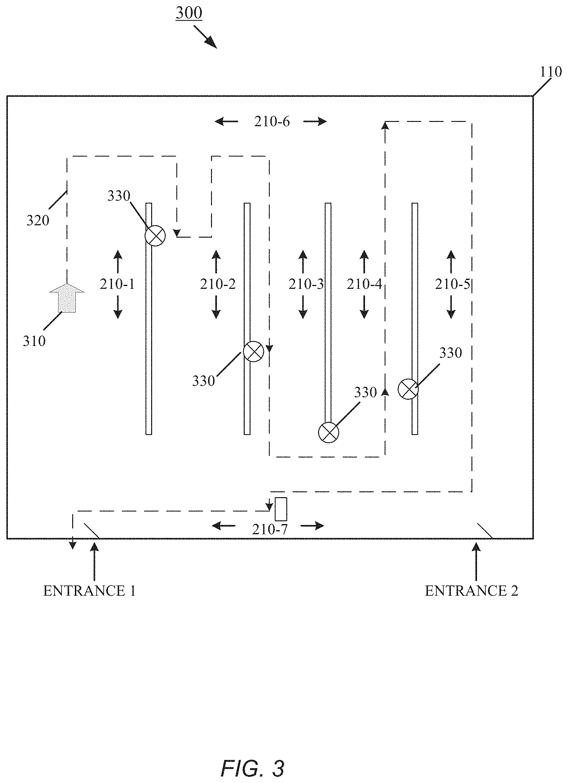 Patent US11774249 Figure 3 – System and method of personalized navigation inside a business enterprise