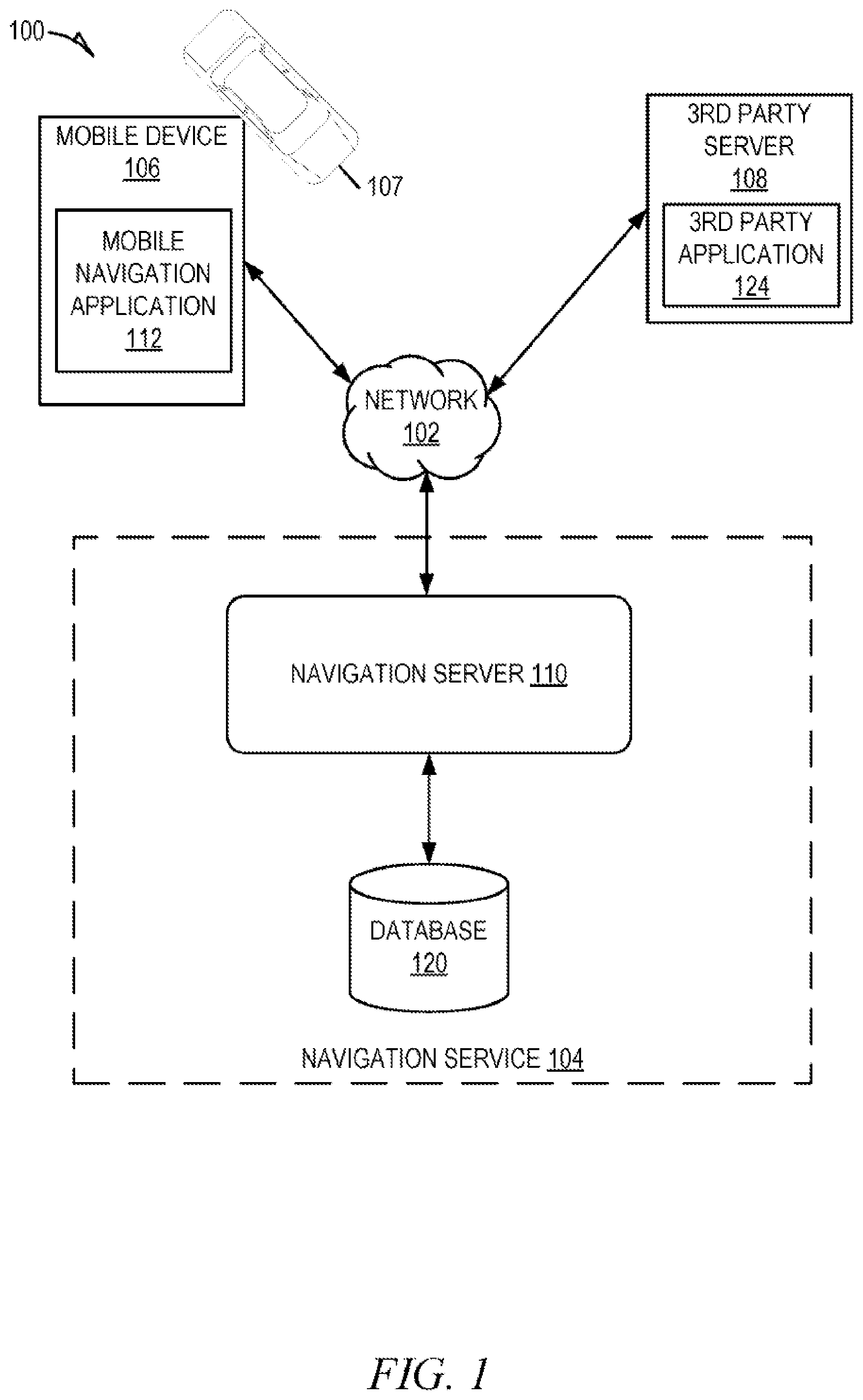 Patent US11774252 Figure 1 – Proactive re-routing of vehicles to control traffic flow