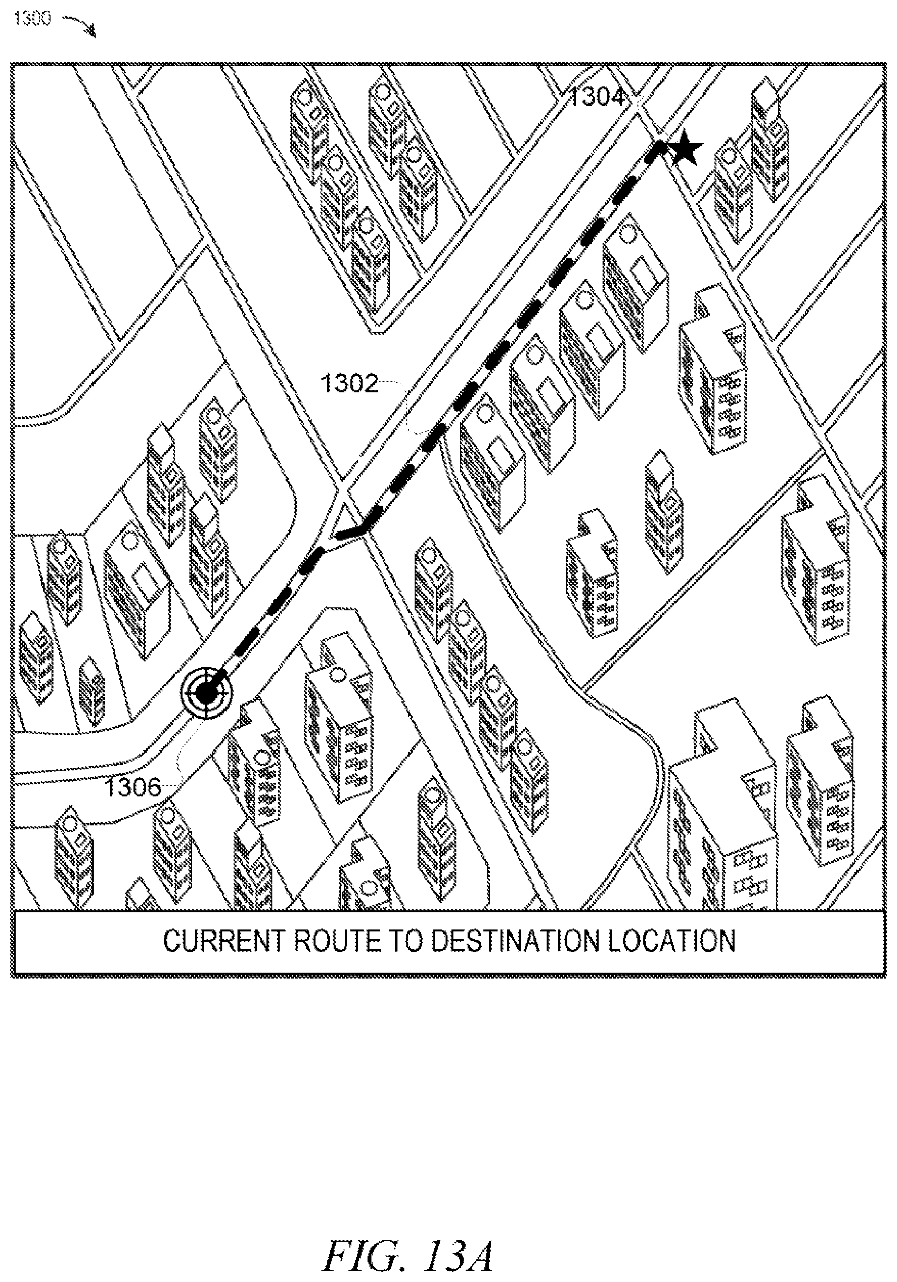 Patent US11774252 Figure 13 – Proactive re-routing of vehicles to control traffic flow