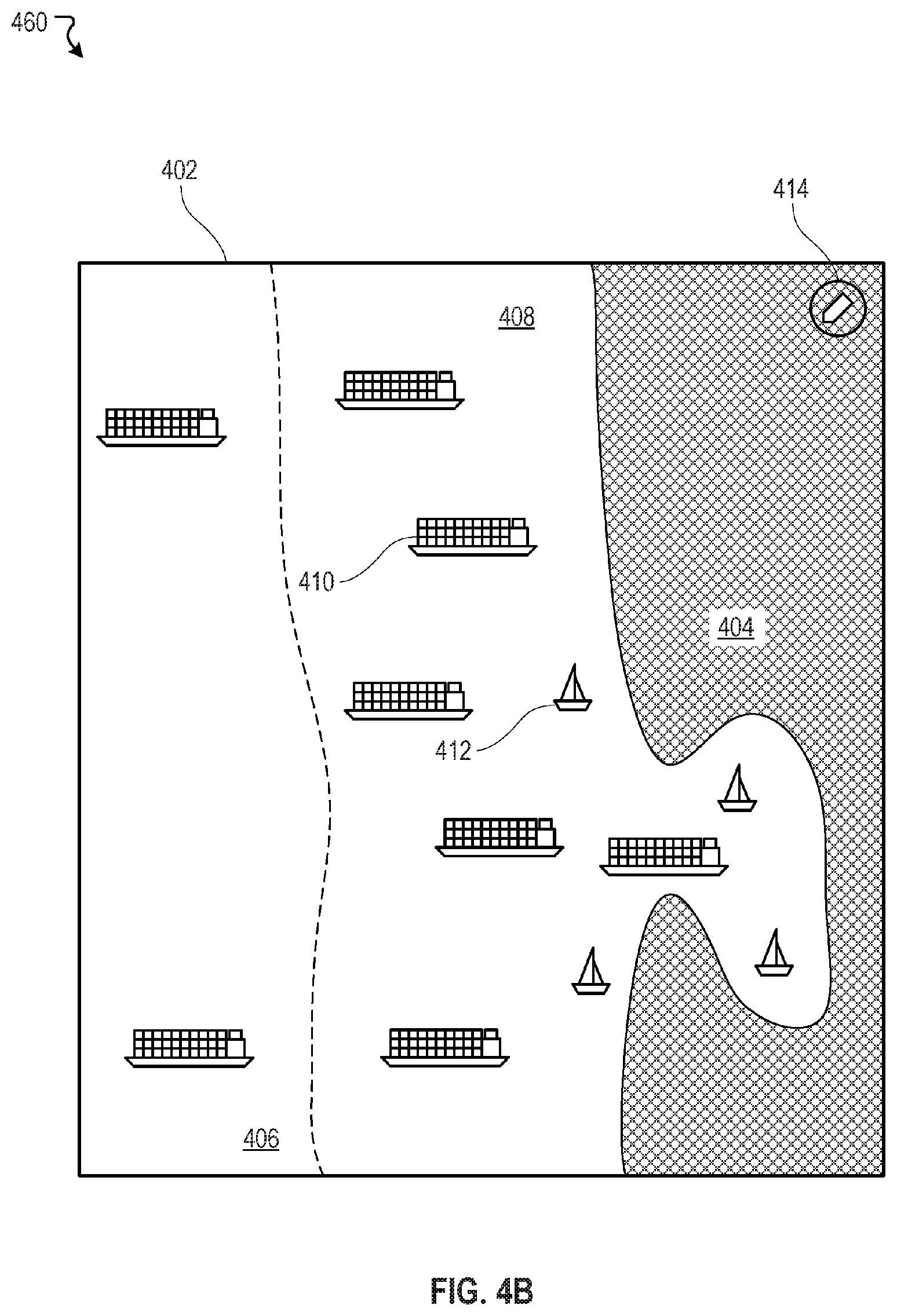 Patent US11774254 Figure 7 – Systems and methods for alternative projections of geographical information