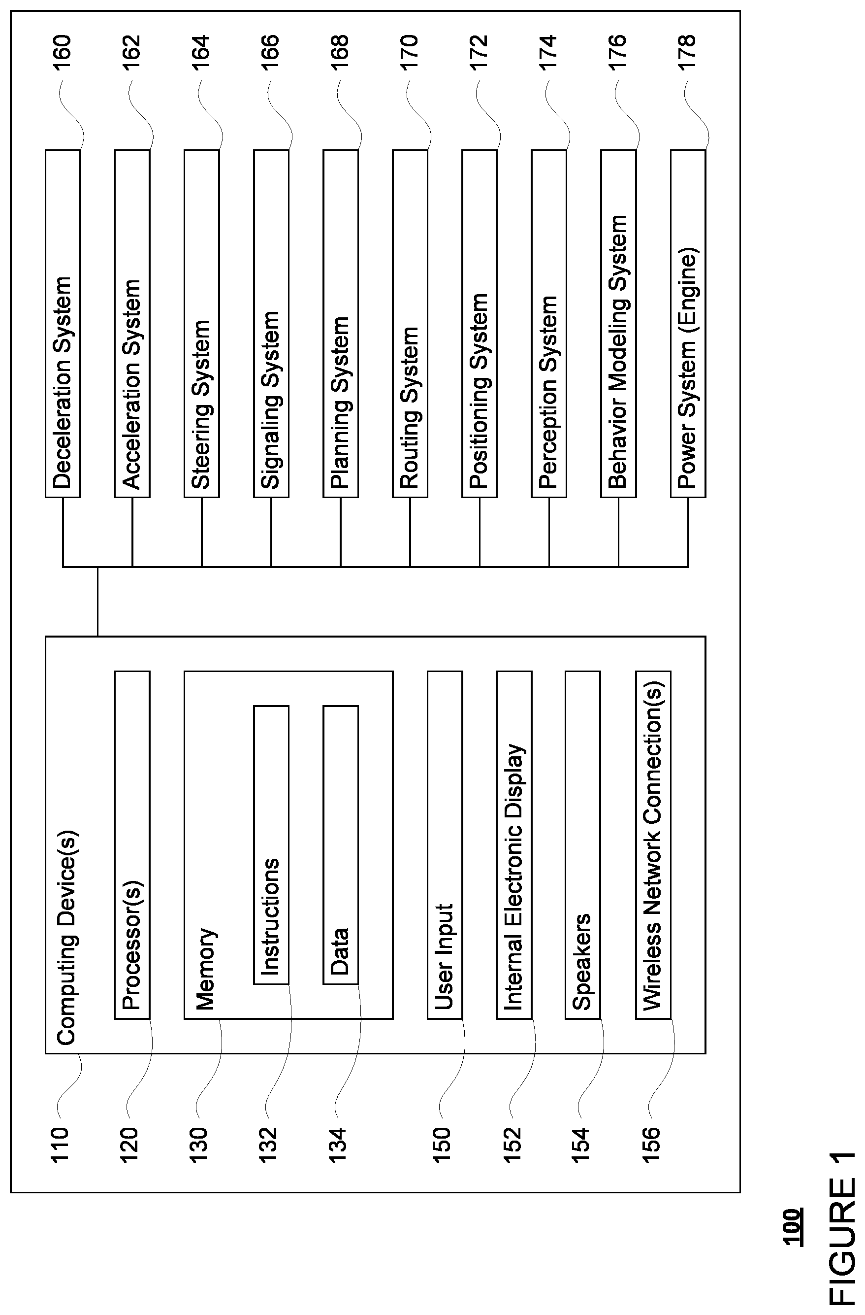 Patent US11774259 Figure 1 – Mapping off-road entries for autonomous vehicles