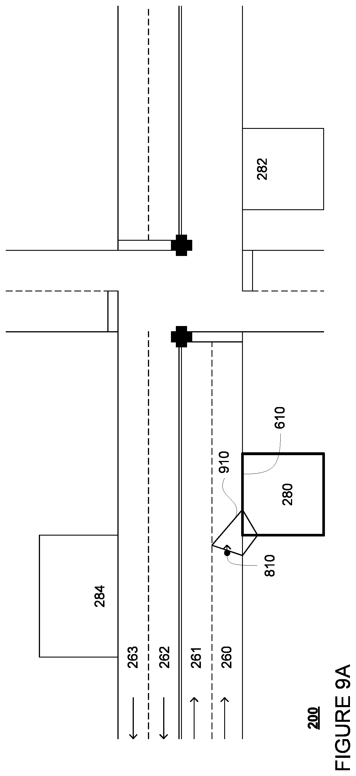 Patent US11774259 Figure 12 – Mapping off-road entries for autonomous vehicles