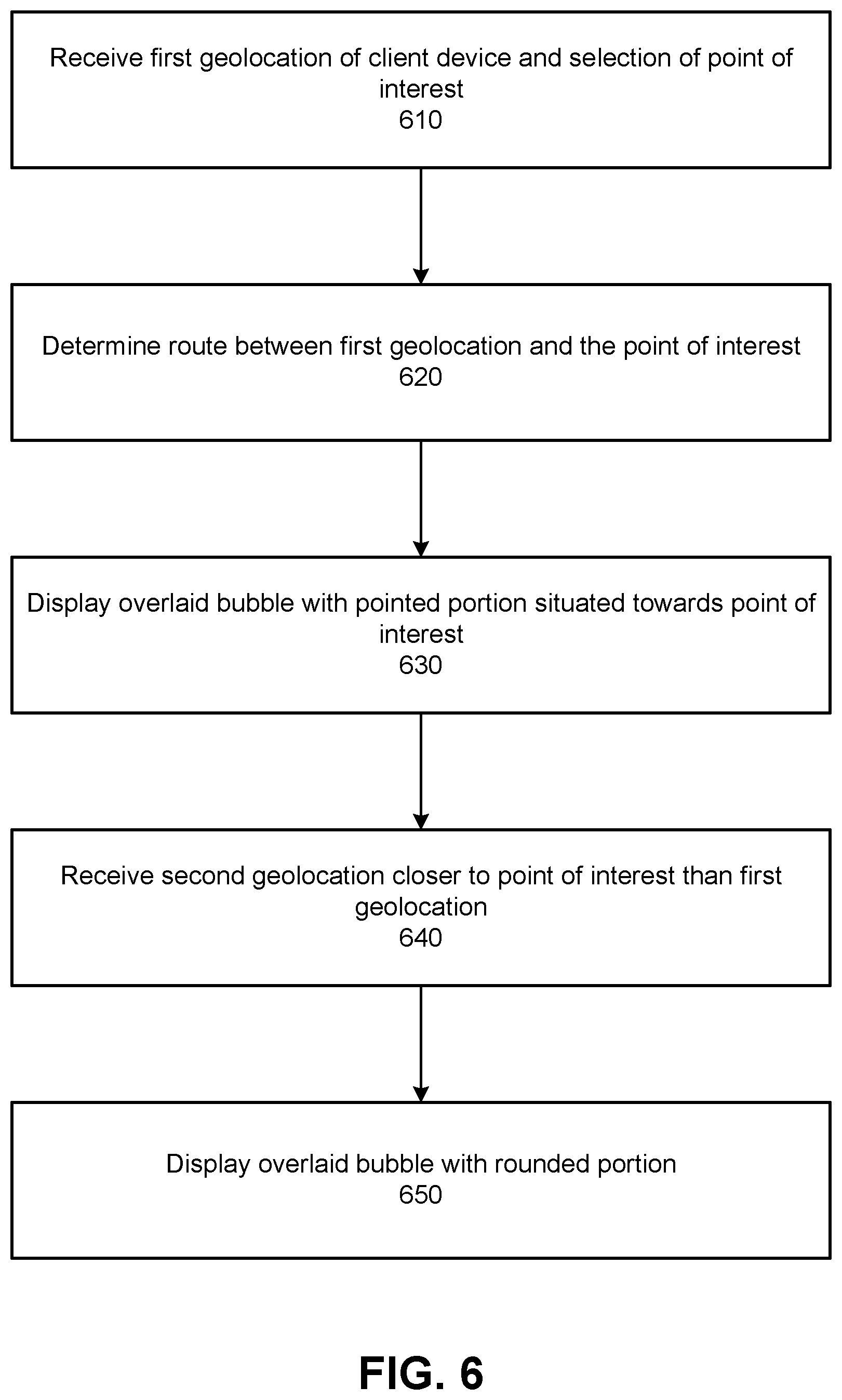 Patent US11774260 Figure 11 – Dynamic obfuscation of a mapped point of interest