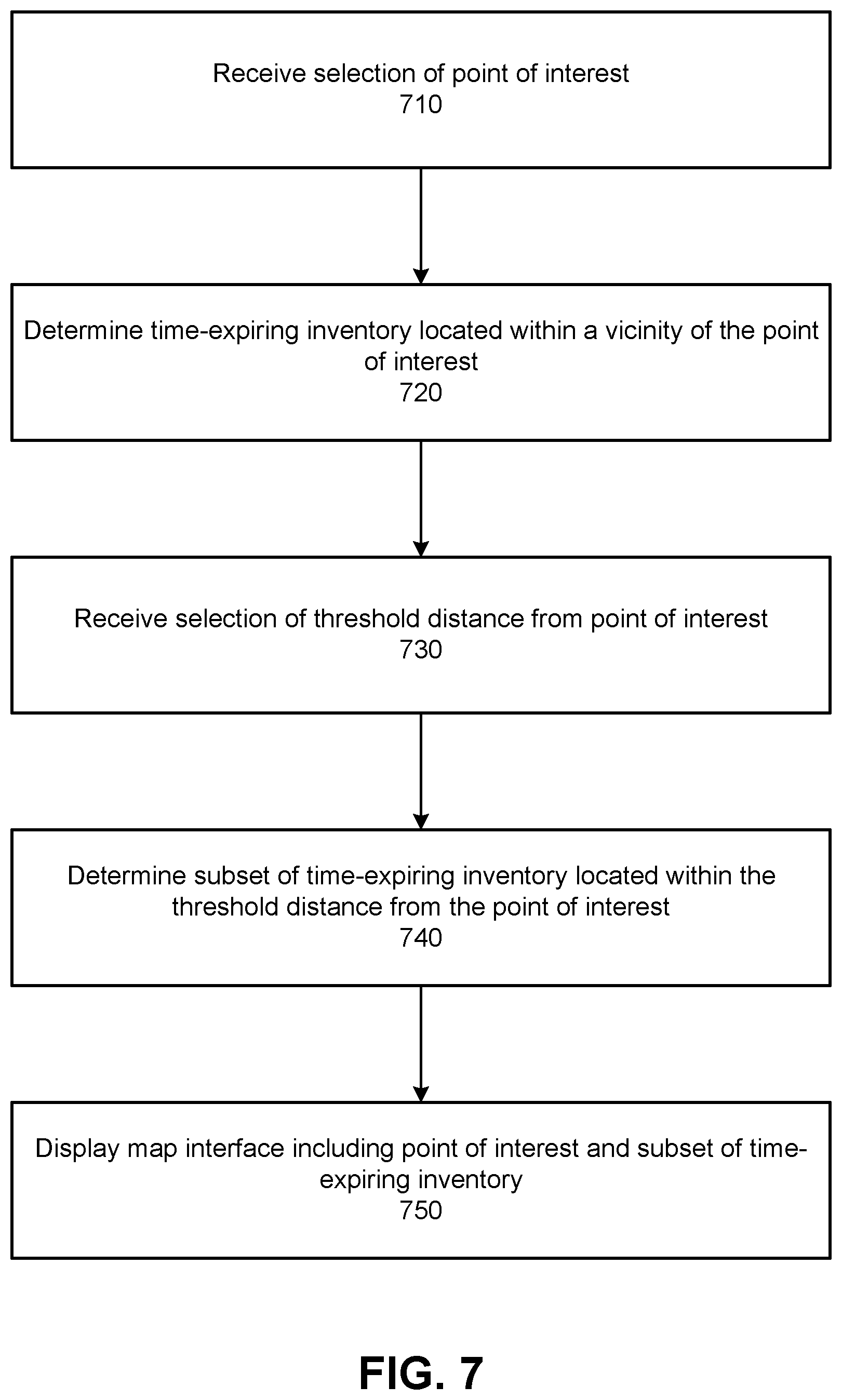 Patent US11774260 Figure 12 – Dynamic obfuscation of a mapped point of interest