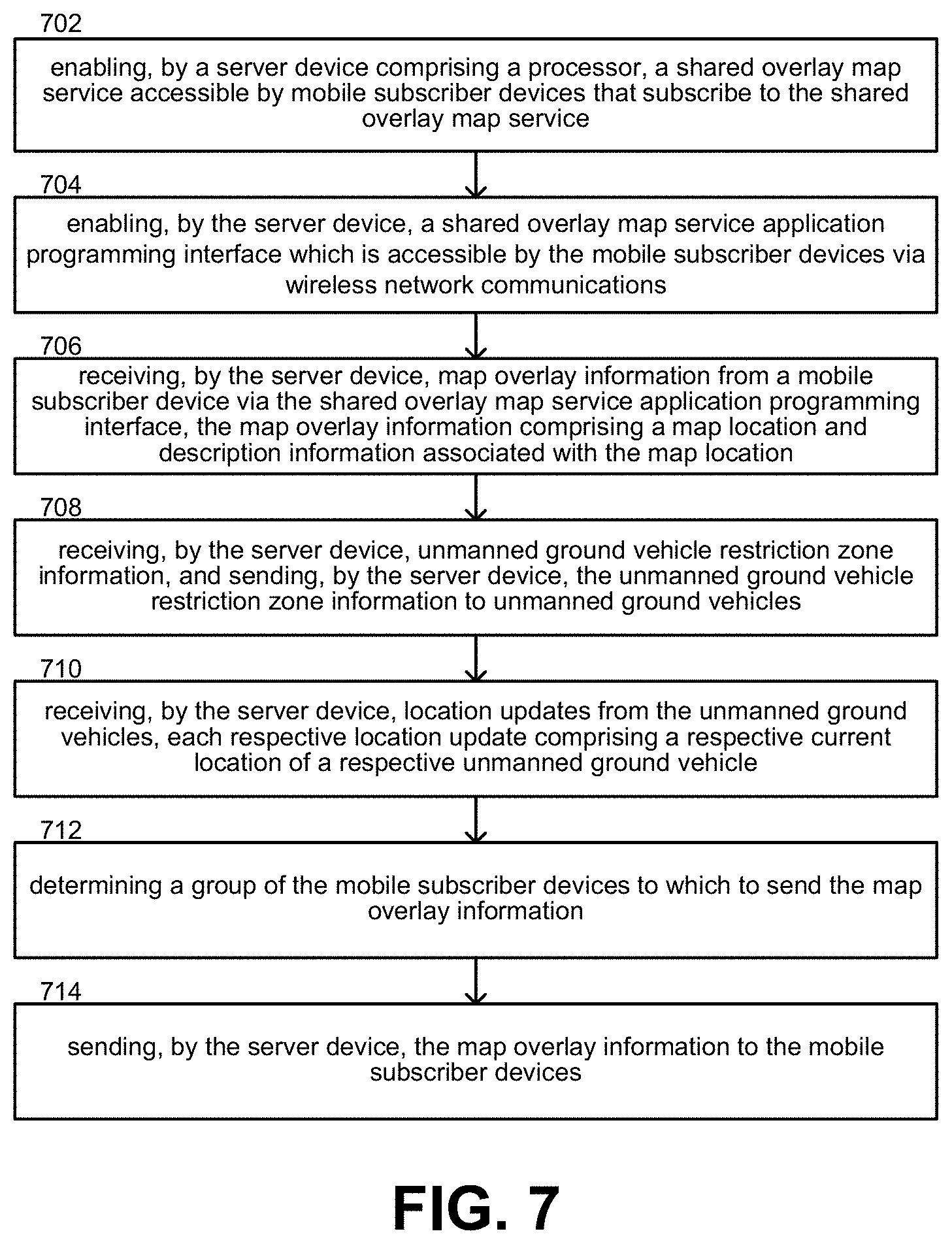 Patent US11774263 Figure 6 – Shared overlay maps